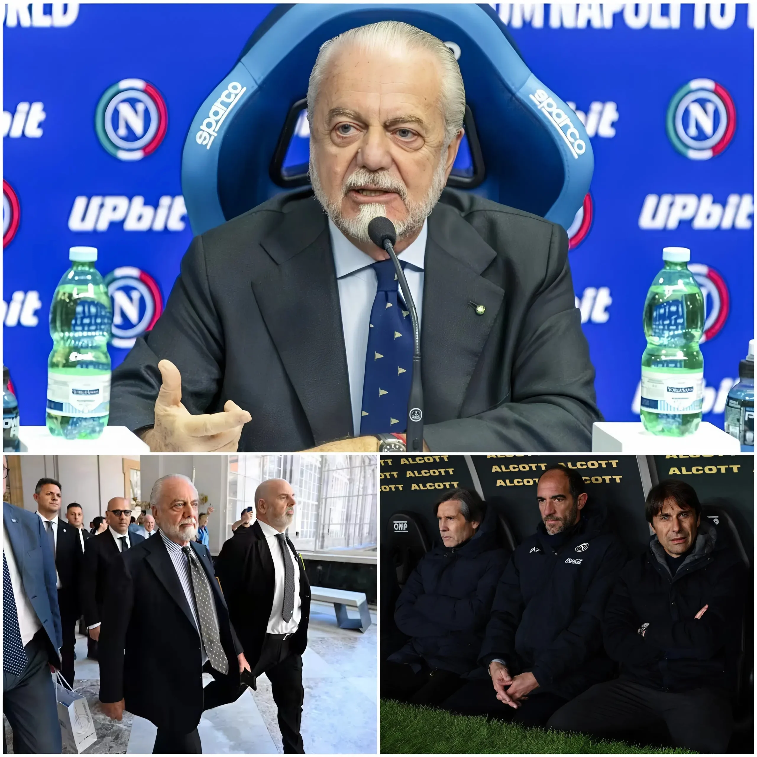 Cover Image for ULTIME NOTIZIE 15 MINUTI FA: De Laurentiis convoca una riunione d’emergenza con la dirigenza e tutta la squadra
