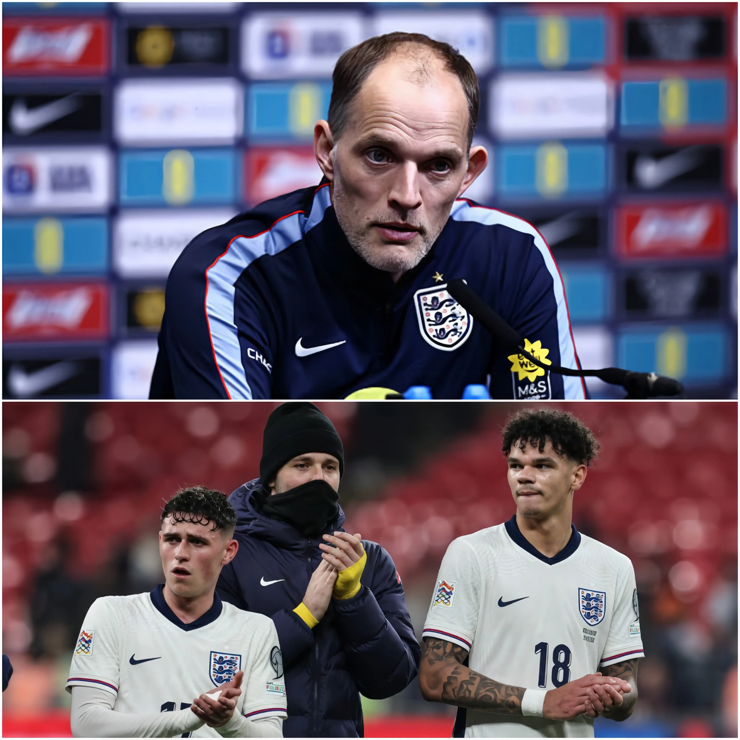 Cover Image for âTHE ETIHAD IS SILENT!â â The England national team has just announced its World Cup squad, but what has angered the Manchester City community is the complete absence of two of the most anticipated names: Phil Foden and Nico OâReilly!