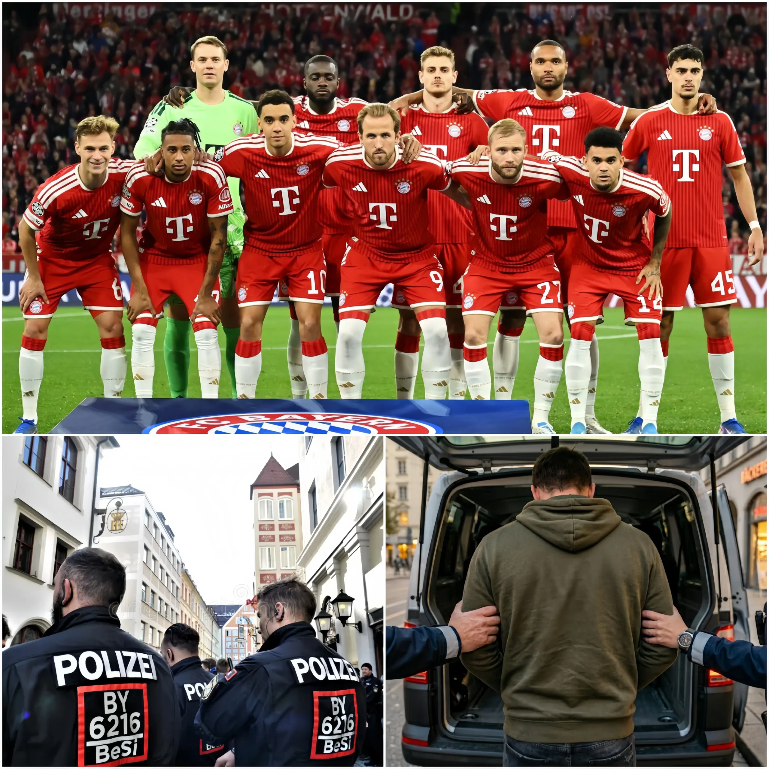 Cover Image for âGanz Bayern ist geschockt!â â Ein 29-jĂ€hriger Star des FC Bayern MĂŒnchen erhielt Berichten zufolge heute Morgen nach einer Auseinandersetzung in der MĂŒnchner Innenstadt eine Vorladung bei der Polizei!