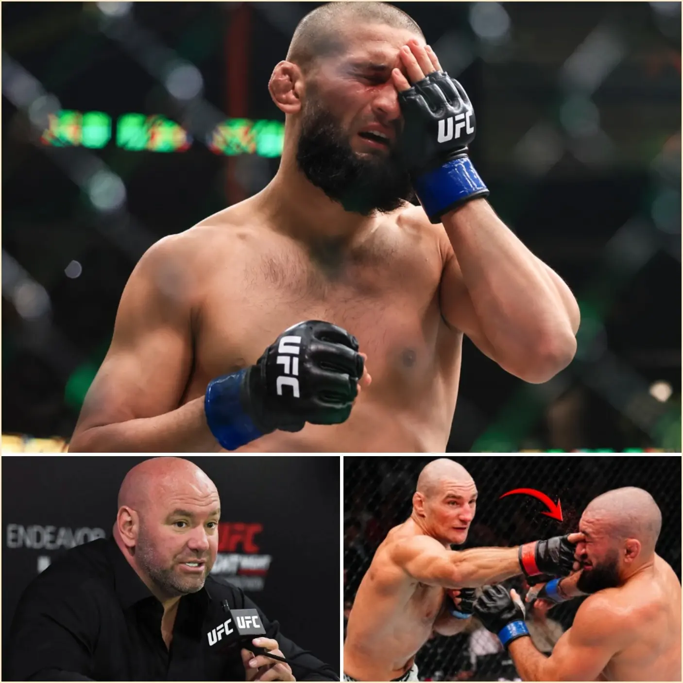 Cover Image for BREAKING NEWS🚨“Unacceptable actions with no consequences — this simply can’t be ignored,” Khamzat Chimaev has officially delivered a final ultimatum to the UFC, calling on Sean Strickland to issue a public apology and face proper disciplinary measures following a highly controversial incident.