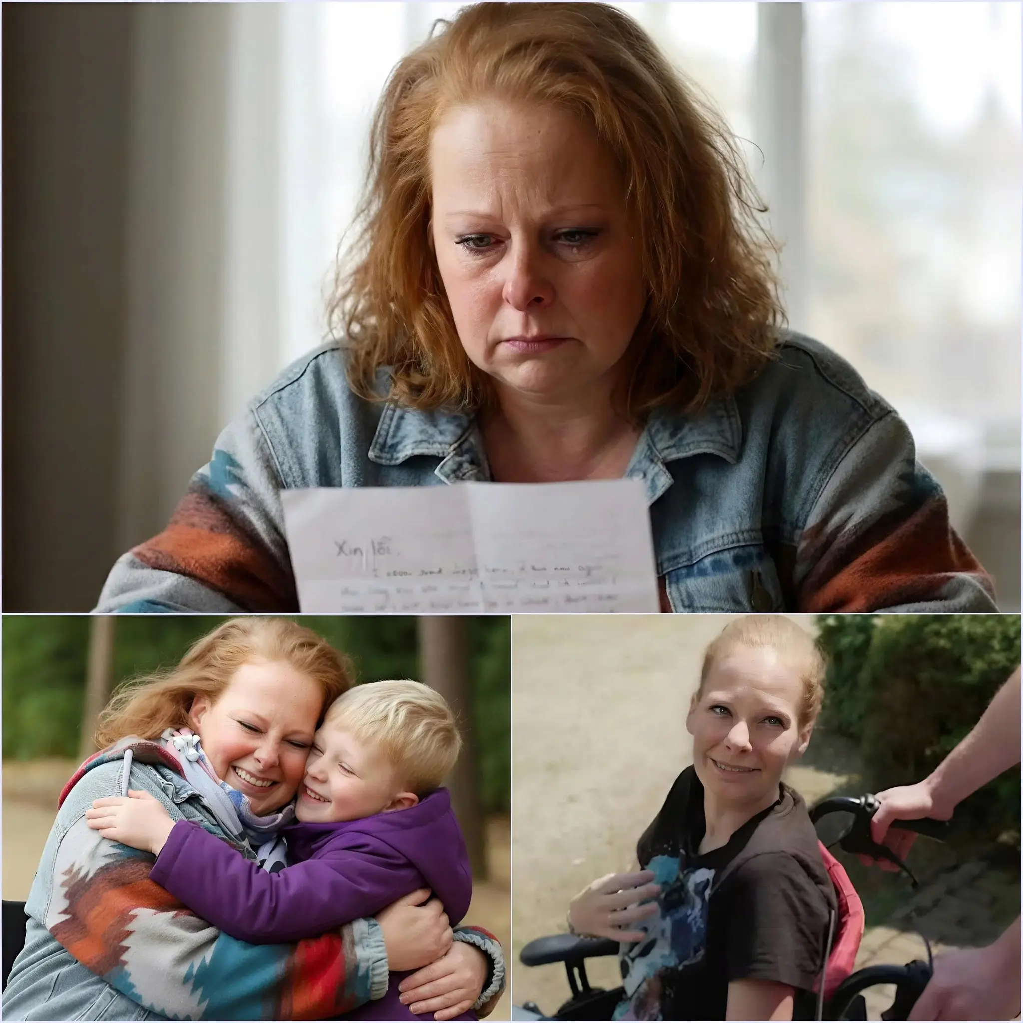 Cover Image for 😢💔 “Het spijt me zo dat ik jullie zo heb laten lijden!” — Nicole schreef een brief aan haar twee zoons en echtgenoot, waarin ze een afschuwelijke waarheid onthulde die de hele socialemediawereld in diepe schok heeft achtergelaten en tot tranen van verdriet heeft geroerd.