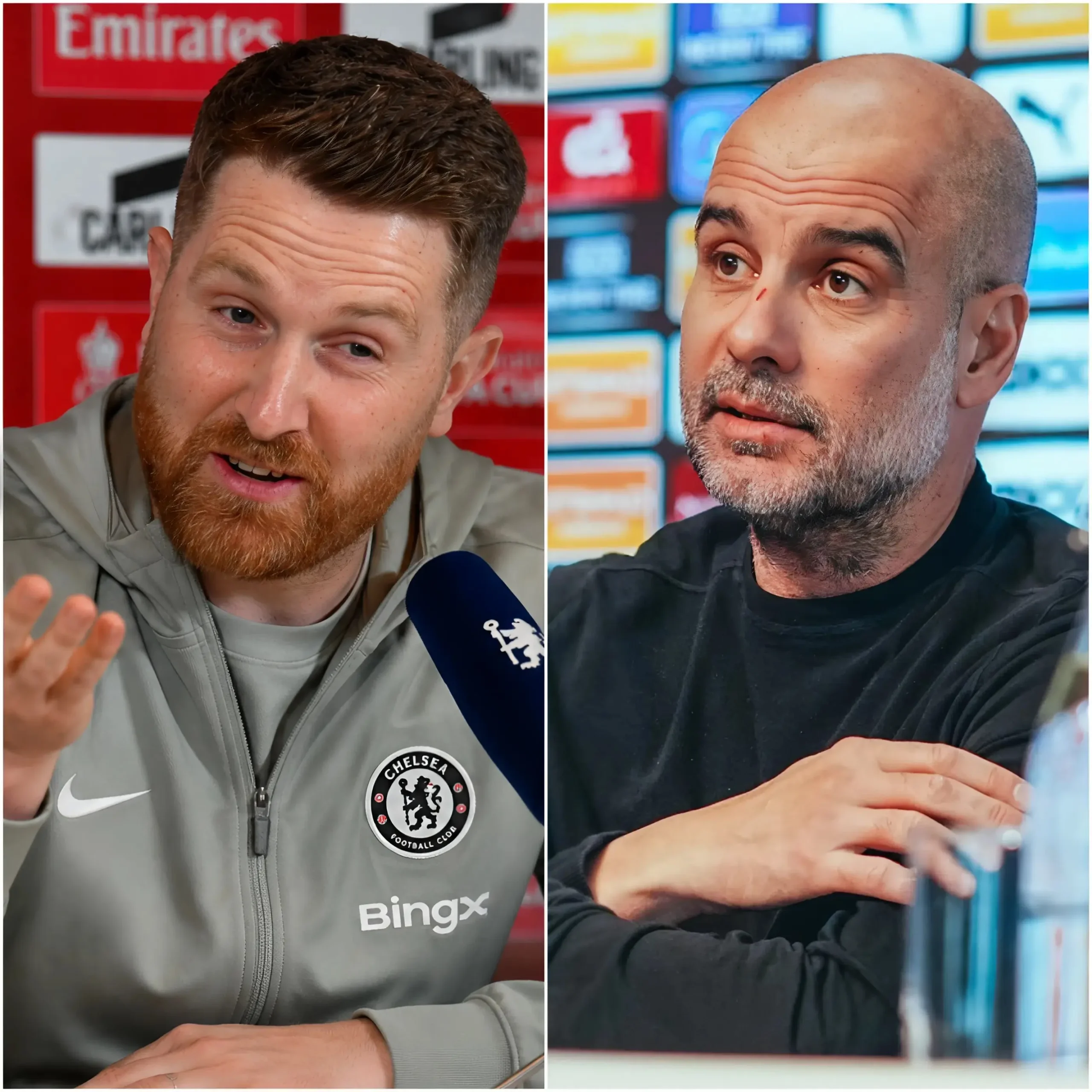 Cover Image for Manchester City is now just a shadow of Arsenal FC!” – Coach Calum McFarlane reportedly caused a stir before the match against Chelsea FC when he declared he would “stop” Man City’s hopes of winning the championship.