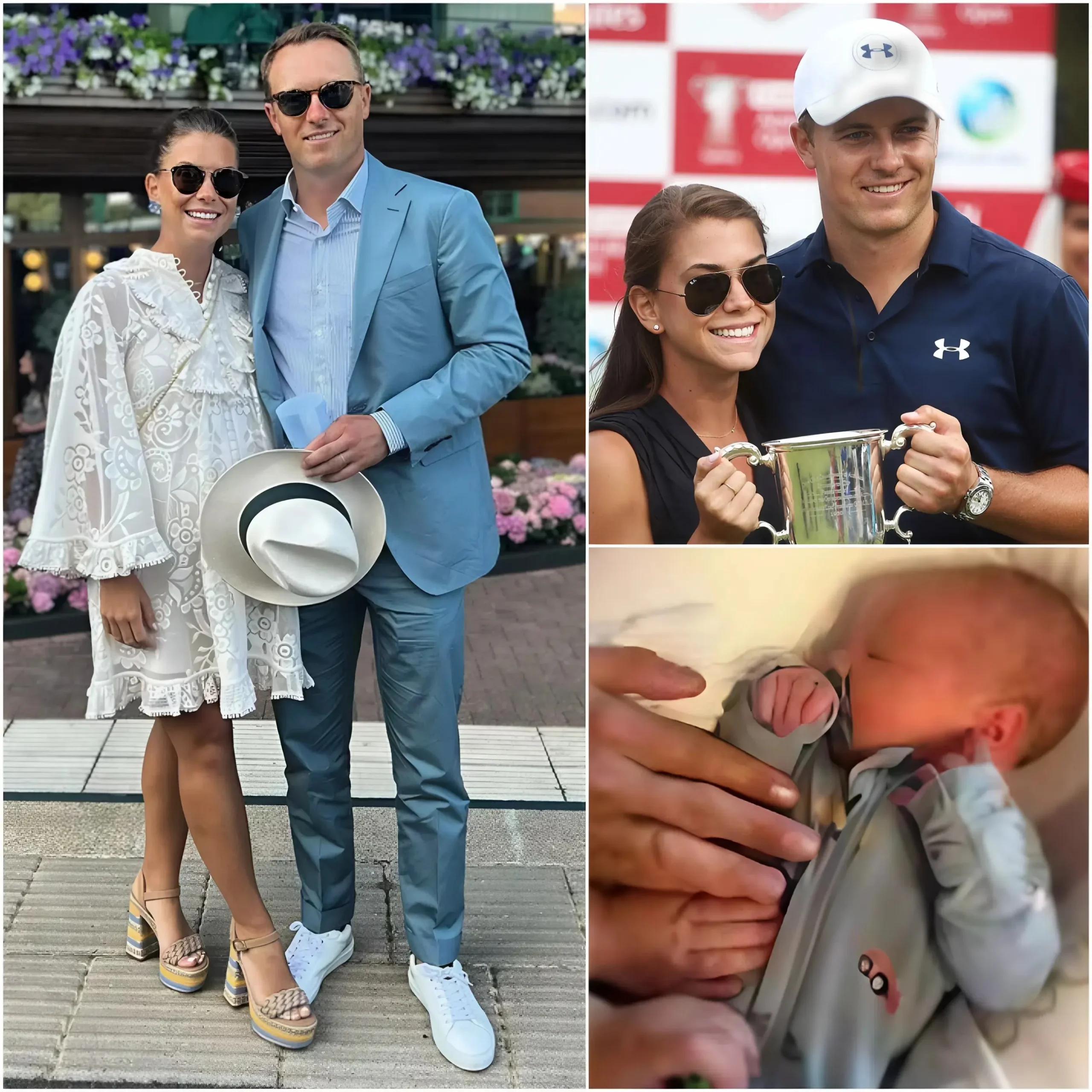 Cover Image for GOOD NEWS: Jordan Spieth and his wife Annie Spieth have surprised fans with the announcement they are expecting their fourth child, bringing immense joy and countless congratulations from fans worldwide.