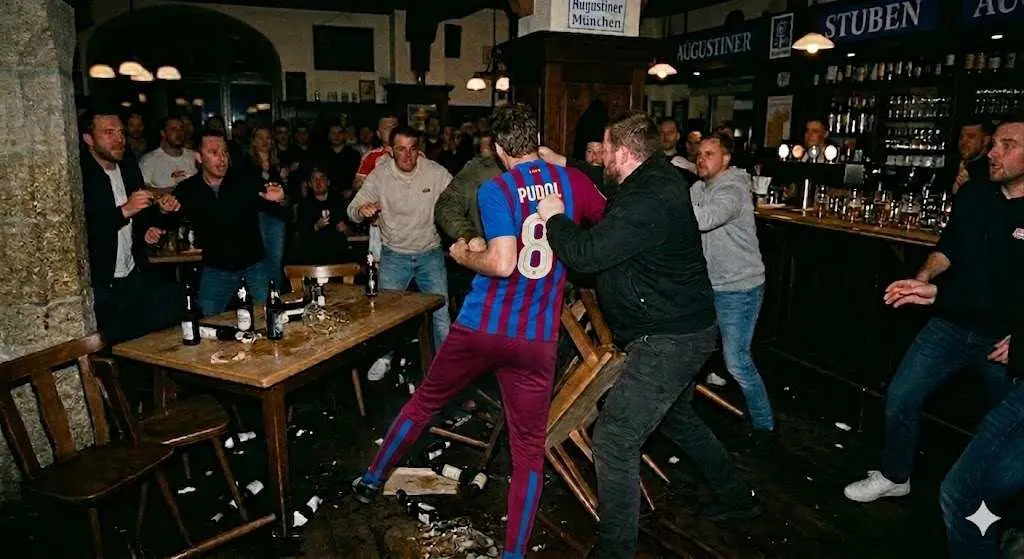 Cover Image for TRISTES NOTICIAS 💔: La exestrella del FC Barcelona se encuentra en estado crítico a los 36 años después de haber recibido un disparo mientras intentaba detener una pelea en un bar. Deja atrás a su esposa recién casada y a un hijo de 3 años. La noticia ha sumido en una profunda tristeza a la comunidad futbolística de Barcelona, así como a los aficionados del Barça en todo el mundo.