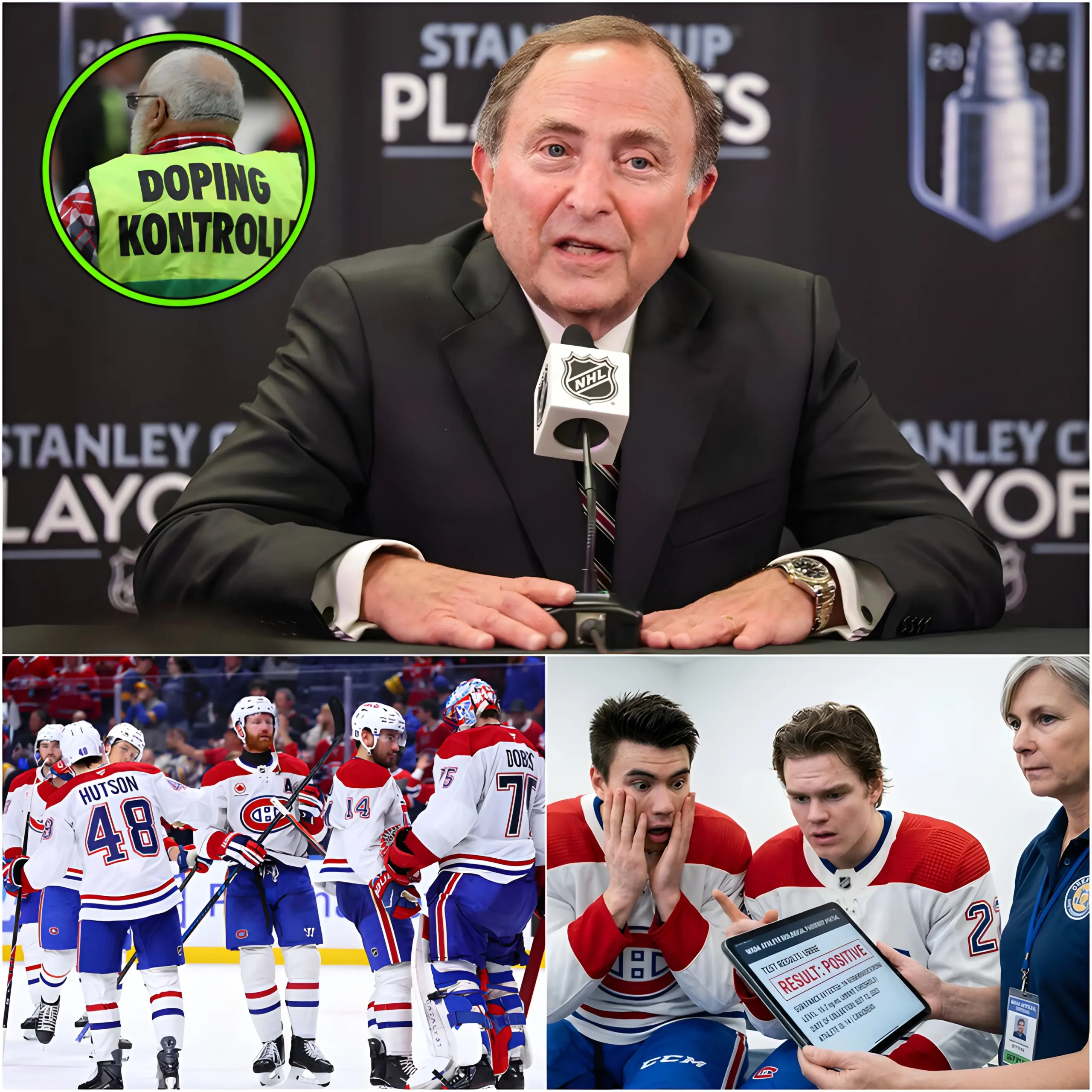 Cover Image for 🔴NOUVELLES CHOC DE LA LNH : Deux joueurs des Canadiens de Montréal ont été contrôlés positifs au dopage après le match 5 et leur consommation de drogues a été confirmée.