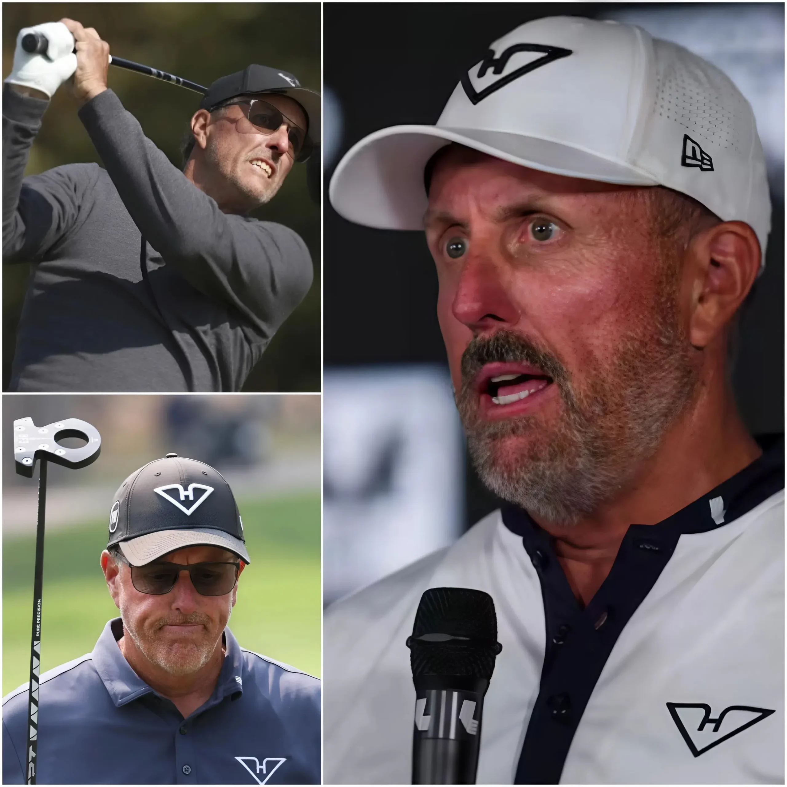 Cover Image for “I felt disrespected… the PGA Tour are dictators…” — Phil Mickelson has stunned the golf world after unexpectedly withdrawing from the PGA Championship, while launching explosive accusations aimed at the PGA Tour and its rising generation of players, instantly igniting outrage and deep division across the sport.