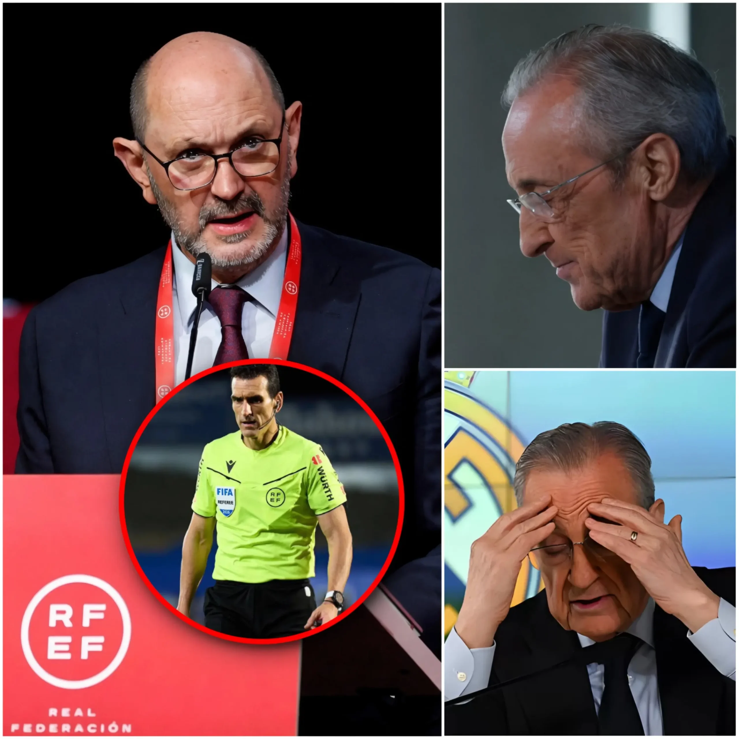 Cover Image for 🚨 𝐔́𝐋𝐓𝐈𝐌𝐀 𝐇𝐎𝐑𝐀: La Federación Española de Fútbol ha impuesto oficialmente una dura sanción al presidente Florentino Pérez.