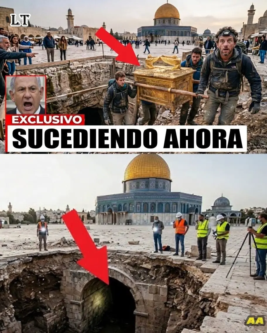 Cover Image for ¿ARCA DE LA PACTO ENCONTRADA? El Monte de los Olivos se DIVIDE + Pilar de Luz sobre el Monte del Templo – ¿Profecía cumplida?