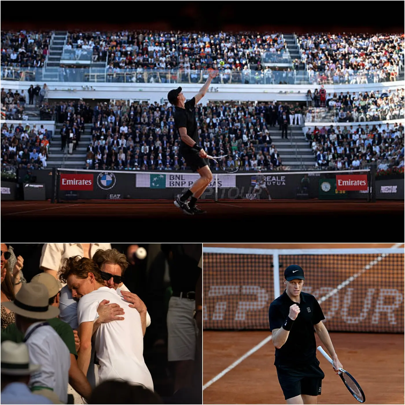 Cover Image for 💝 “I kept my promise!” – Jannik Sinner dedicates his 2026 Rome Open final victory to his loved ones.