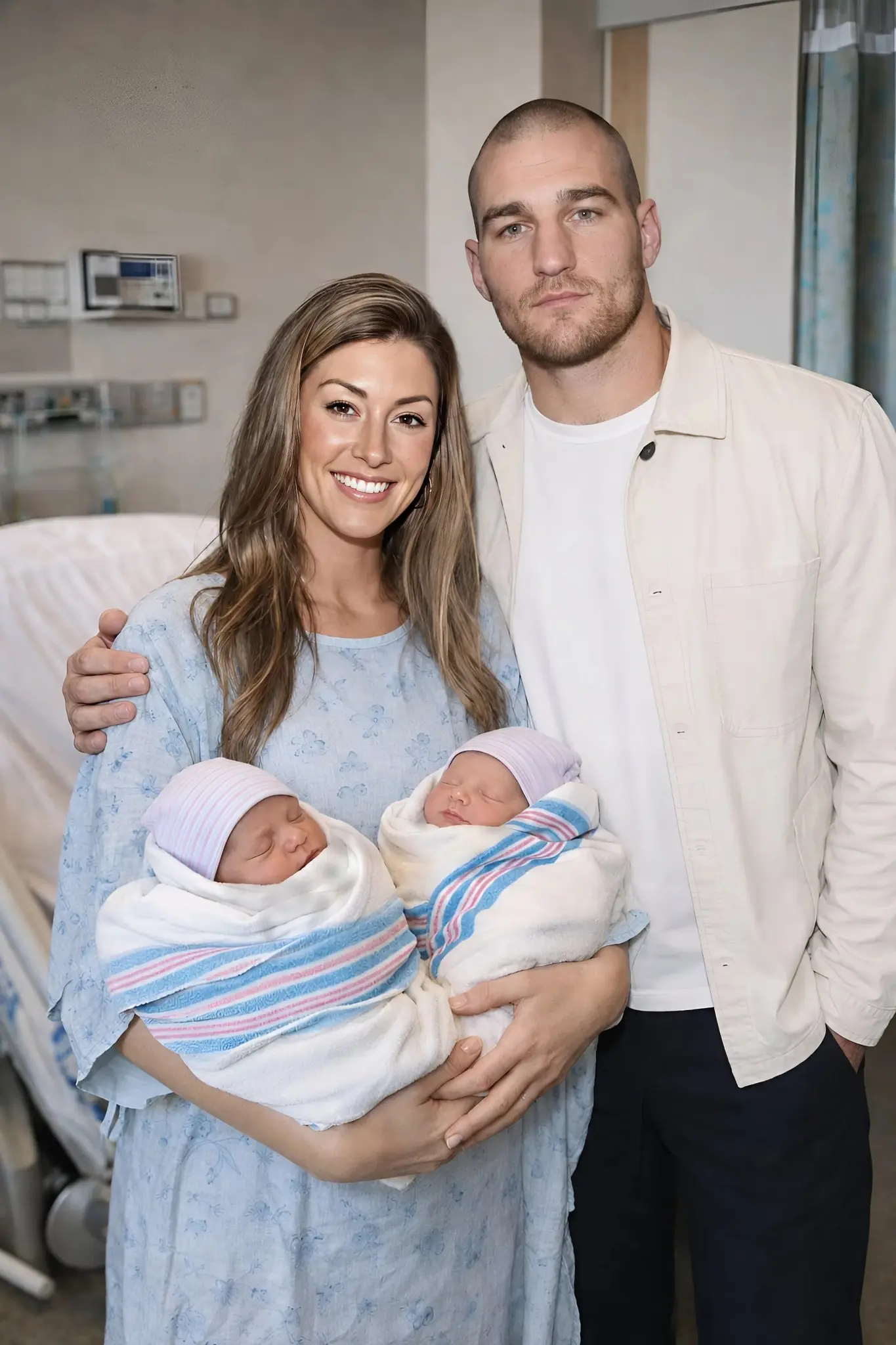 Cover Image for CONGRATULATIONS ❤️ Sean Strickland and his wife KJ just dropped a beautiful surprise — they’ve welcomed twins, and the names they chose for the babies are already taking the entire UFC world by storm.
