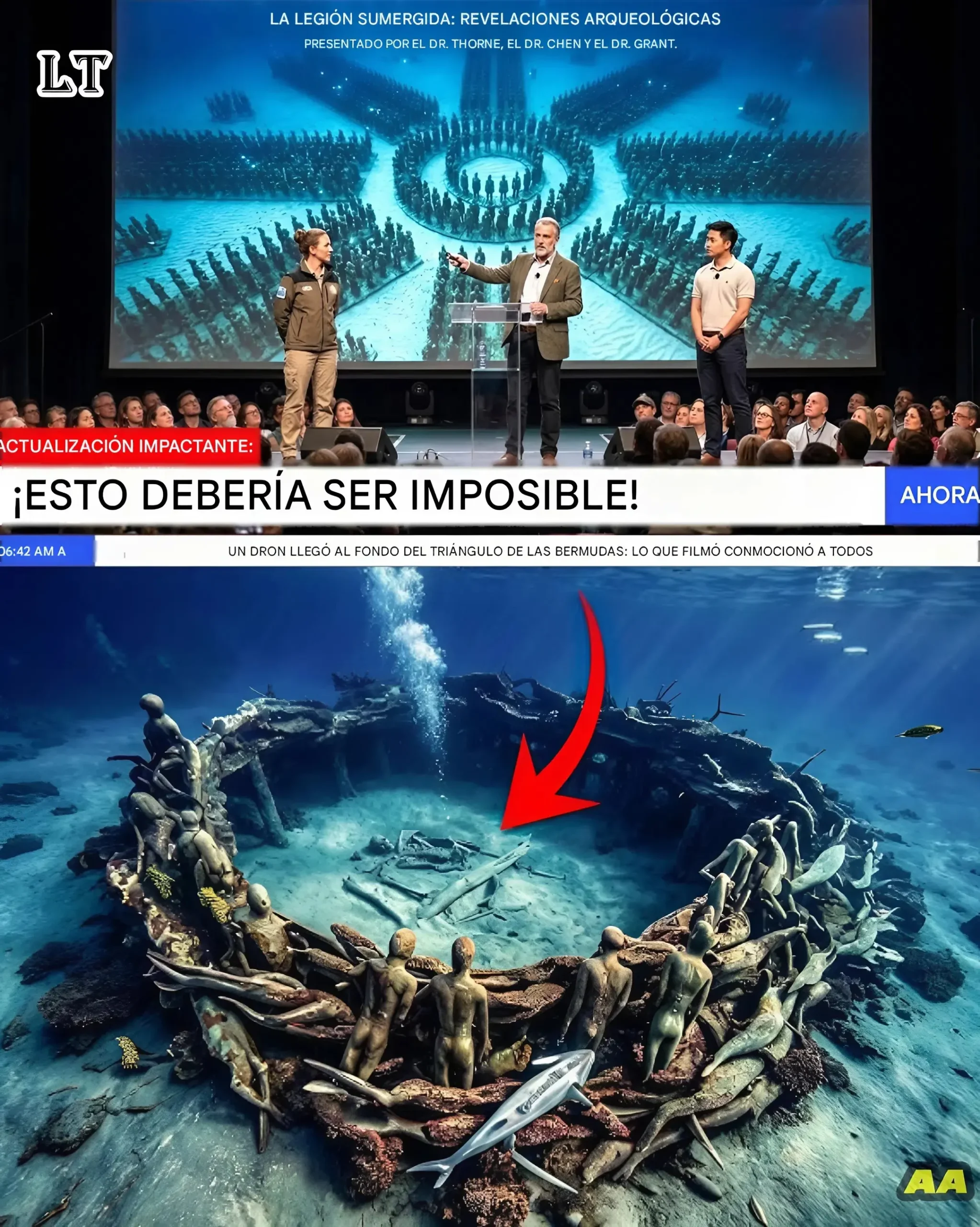 Cover Image for 🔥 ¡UN DRON HA LLEGADO AL FONDO DEL TRIÁNGULO DE LAS BERMUDAS! ¡LO QUE CAPTURÓ HA CONMOCIONADO AL MUNDO! 🔥