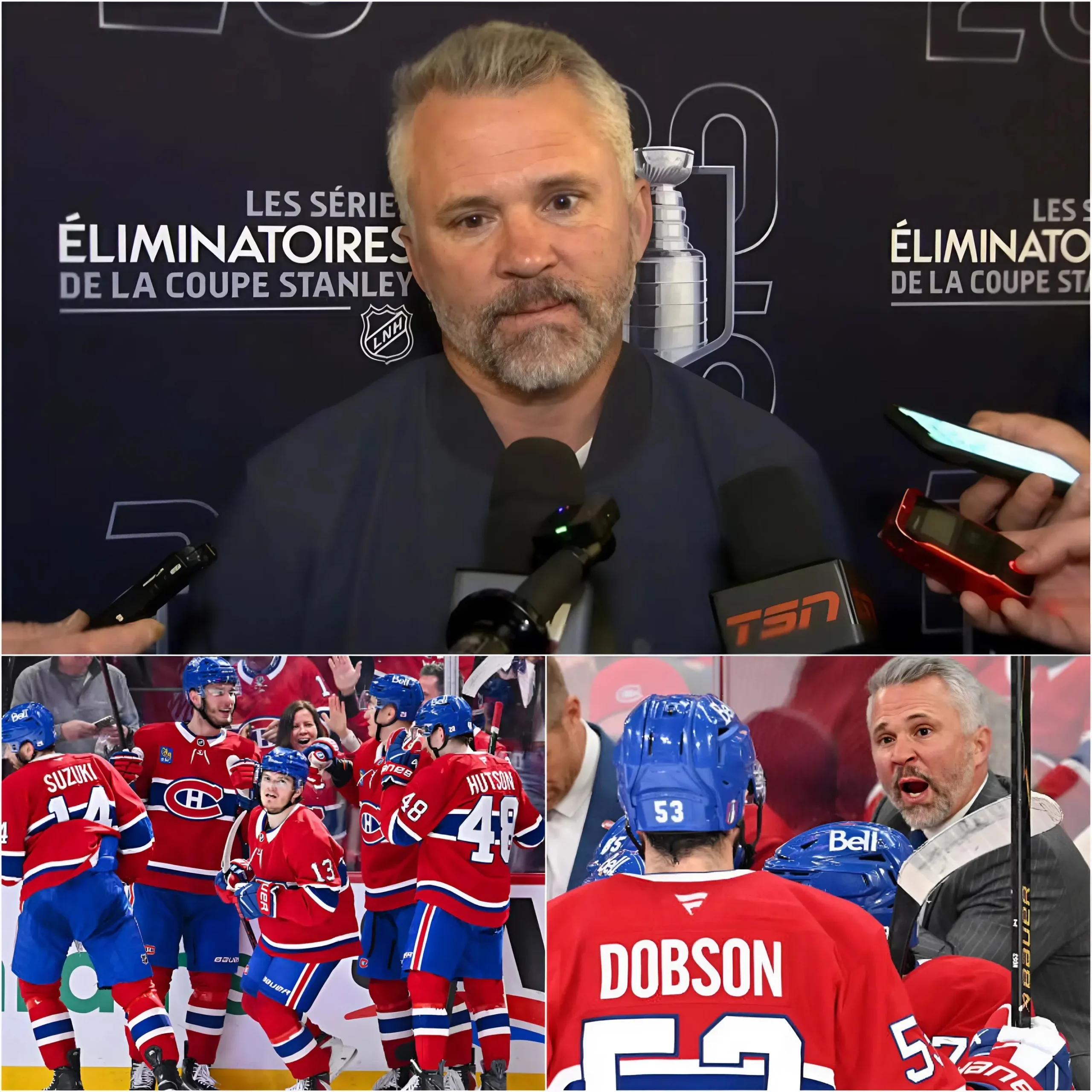 Cover Image for l’entraîneur-chef Martin St. Louis a officiellement annoncé l’exclusion définitive de deux joueurs des Montreal Canadiens, affirmant que ces joueurs ne seraient rappelés sous aucun prétexte.