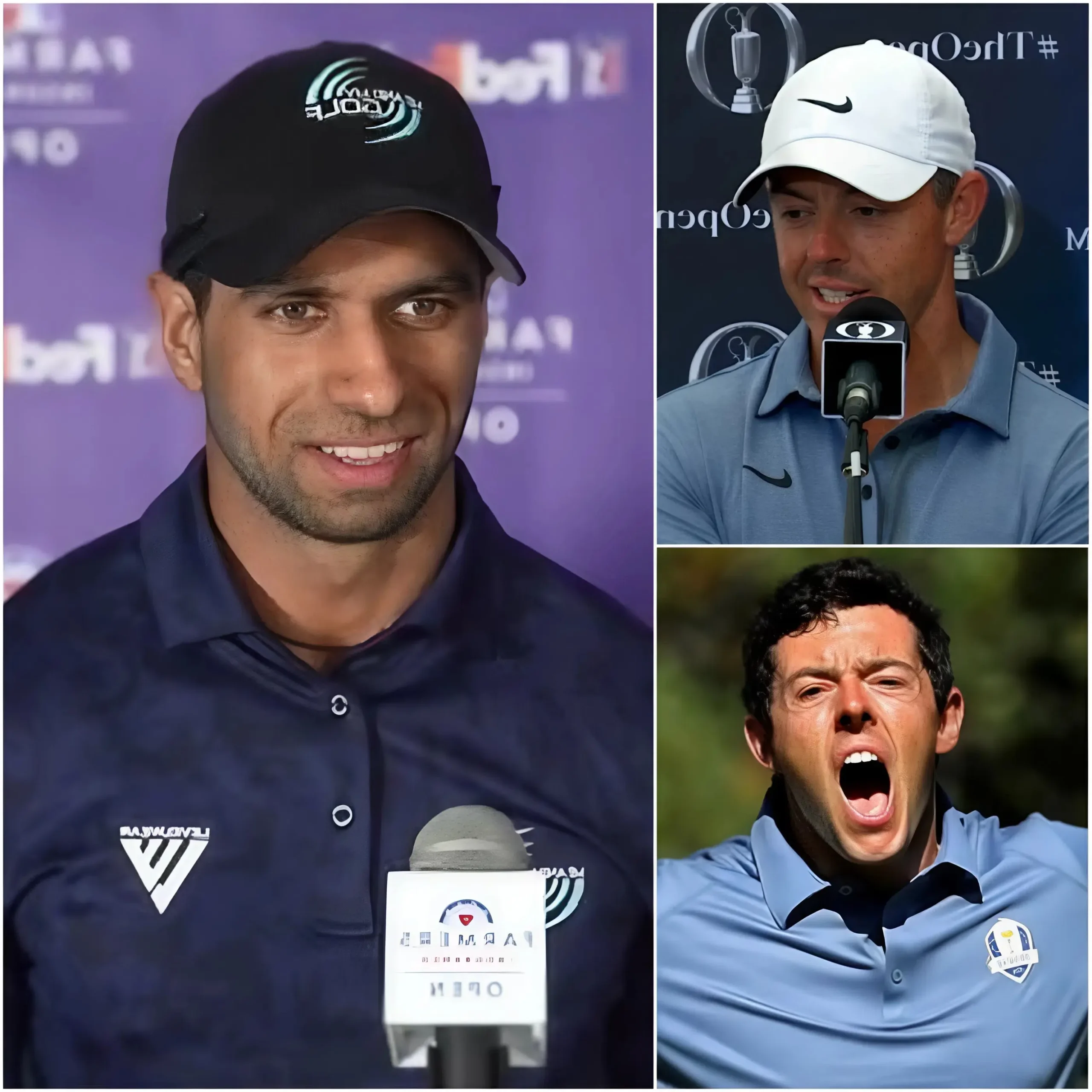 Cover Image for 🚨 SHOCKING LIVE TV MOMENT: Rory McIlroy caused a stir in the golf community when he unexpectedly publicly criticized the new champion, Aaron Rai, on live television after the PGA Championship. Rory reportedly bluntly stated: “He doesn’t deserve that title…