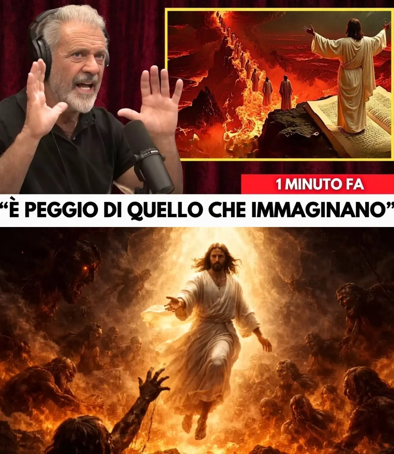 Cover Image for Lo que Mel Gibson Vio en el INFIERNO y Decidió Meter en su Nueva Película