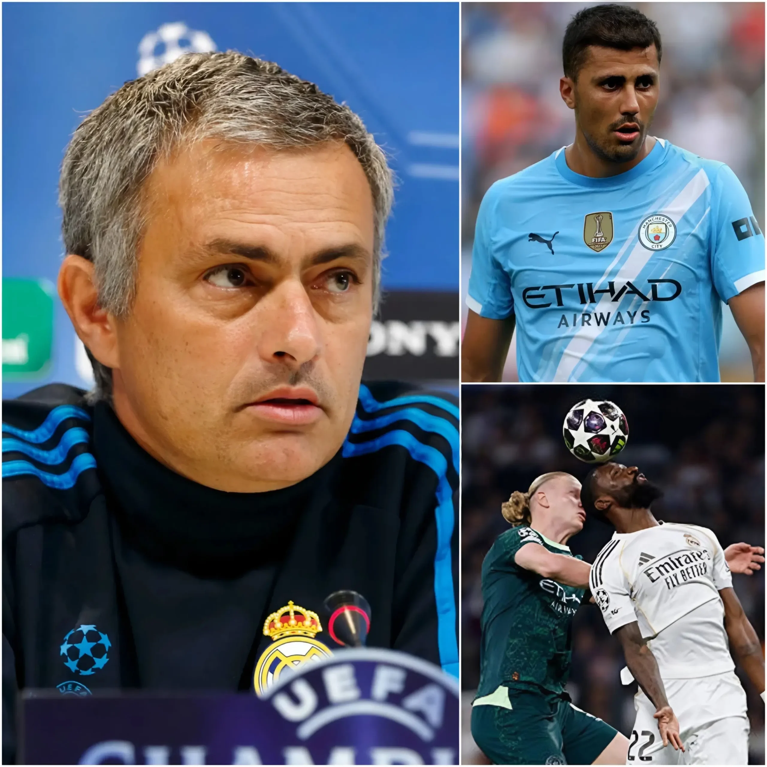 Cover Image for 🚨 “LO PRIMERO QUE TENGO QUE HACER ES FICHARLO” José Mourinho declaró que su principal objetivo si regresa al Real Madrid sería fichar a una gran estrella.