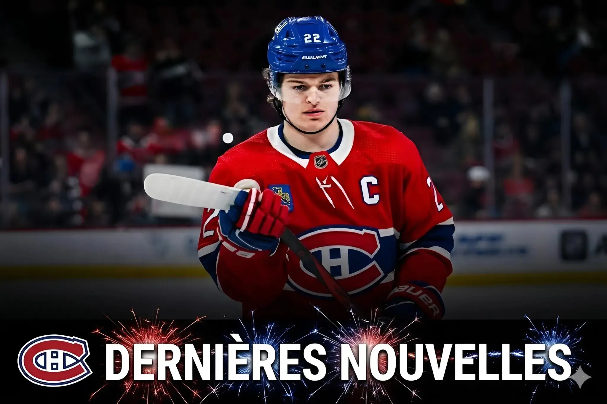 Cover Image for 🚨 CHOC POUR LES CANADIENS DE MONTRÉAL : Cole Caufield reçoit une nouvelle spéciale à seulement 30 minutes du match décisif n° 7 – voici ce que vous devez savoir 👇👇
