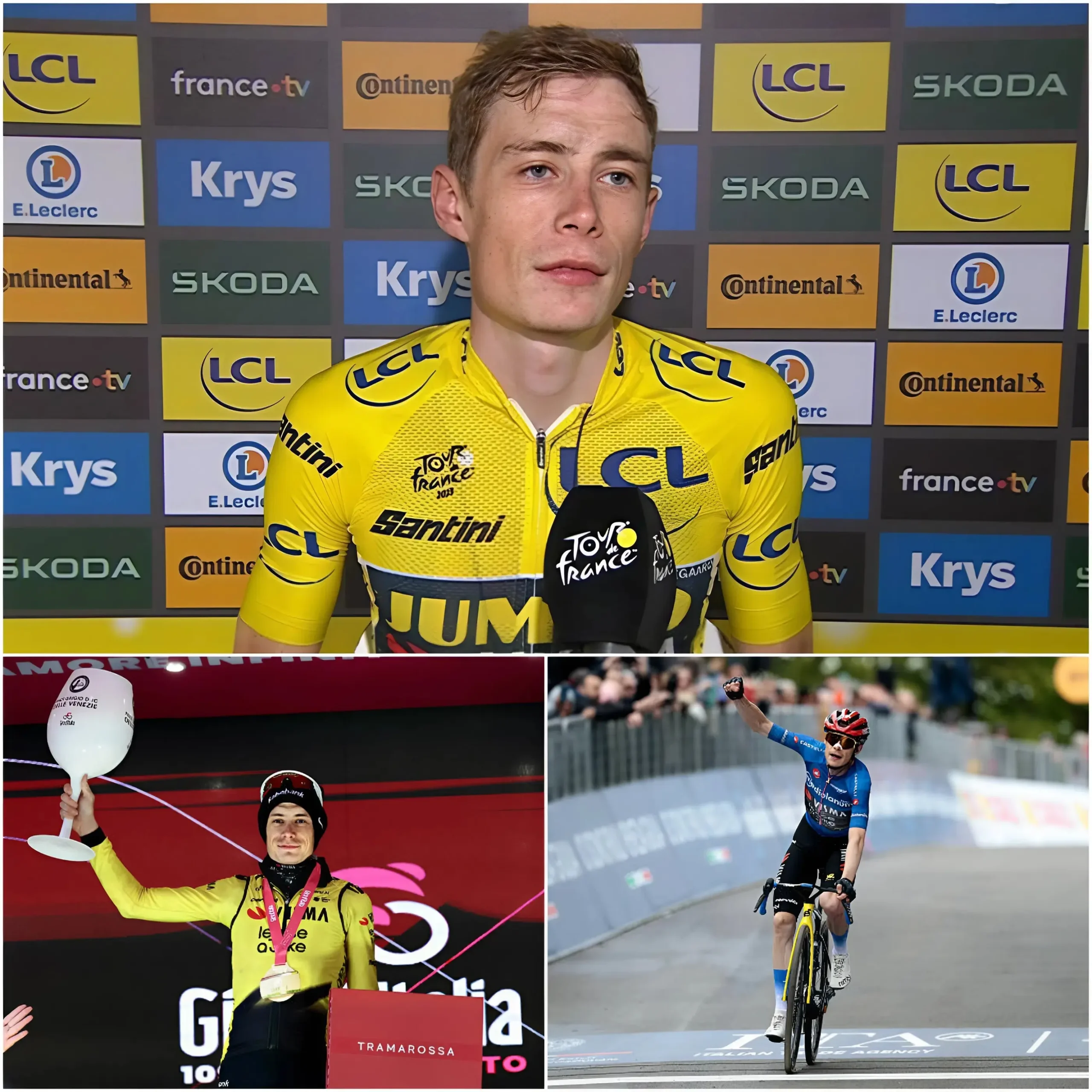 Cover Image for 🚴🚨 “Questa vittoria non appartiene solo a me — è una responsabilità, un onore e una promessa che dedico al mio Paese!”