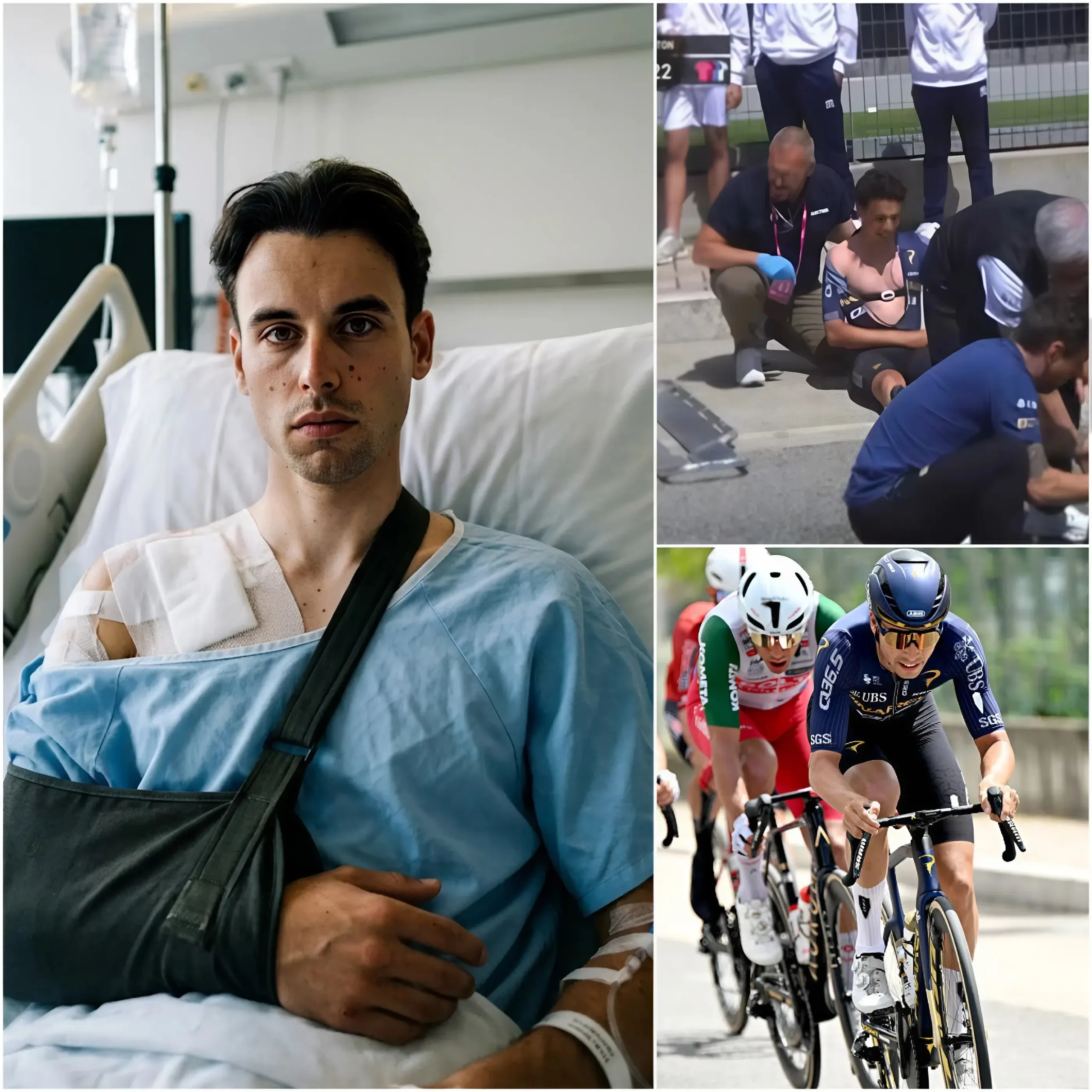 Cover Image for 🚴NUOVO SHOCK AL GIRO D’ITALIA: “Sono sicuro che fosse una trappola pianificata nei minimi dettagli, preparata apposta per me!”