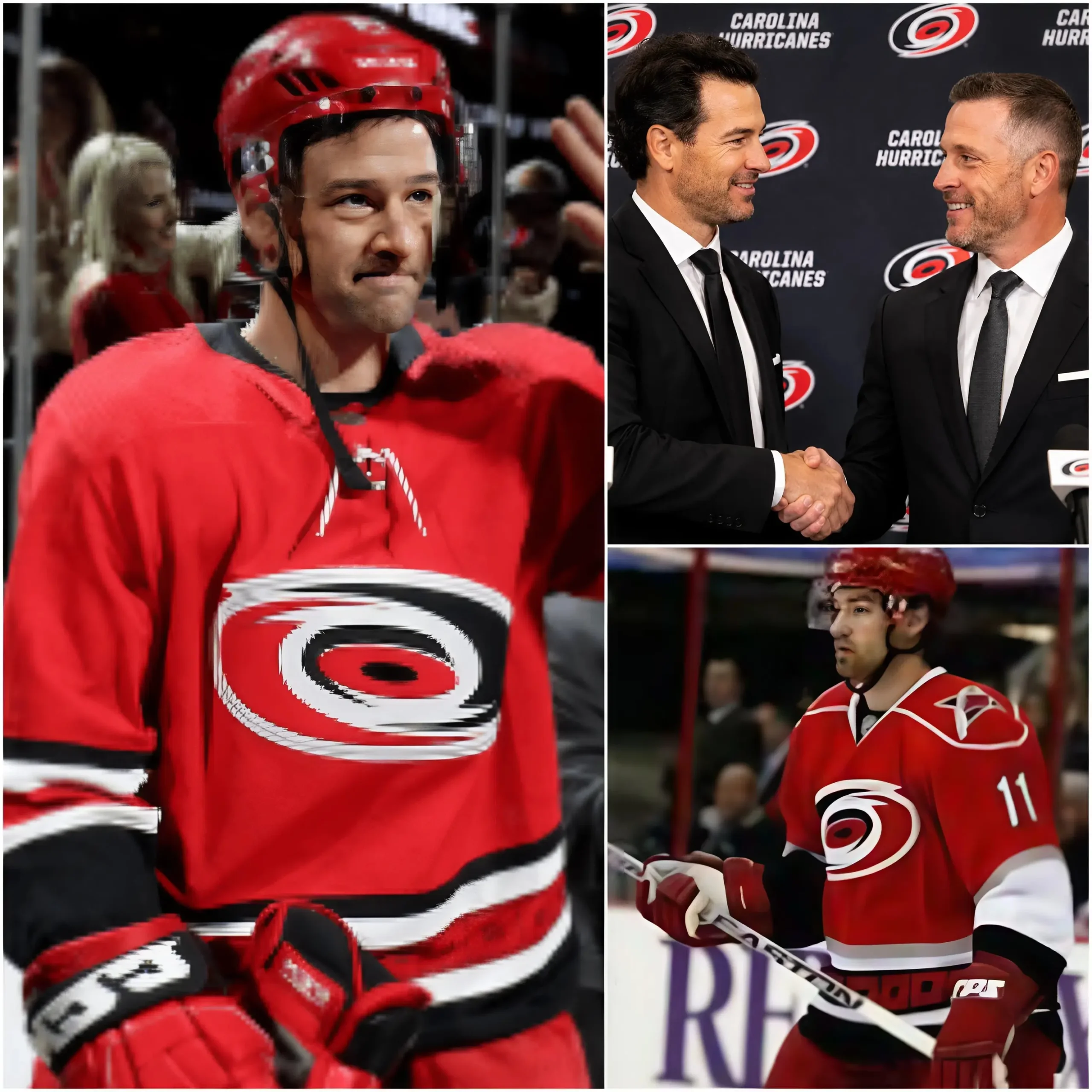 Cover Image for 🚨 BREAKING: LEGEND RETURNS TO CAROLINA! After retiring, Justin Williams officially makes a comeback in a new role with the Carolina Hurricanes, continuing his promise of a lifetime commitment to the team he once led to glory.