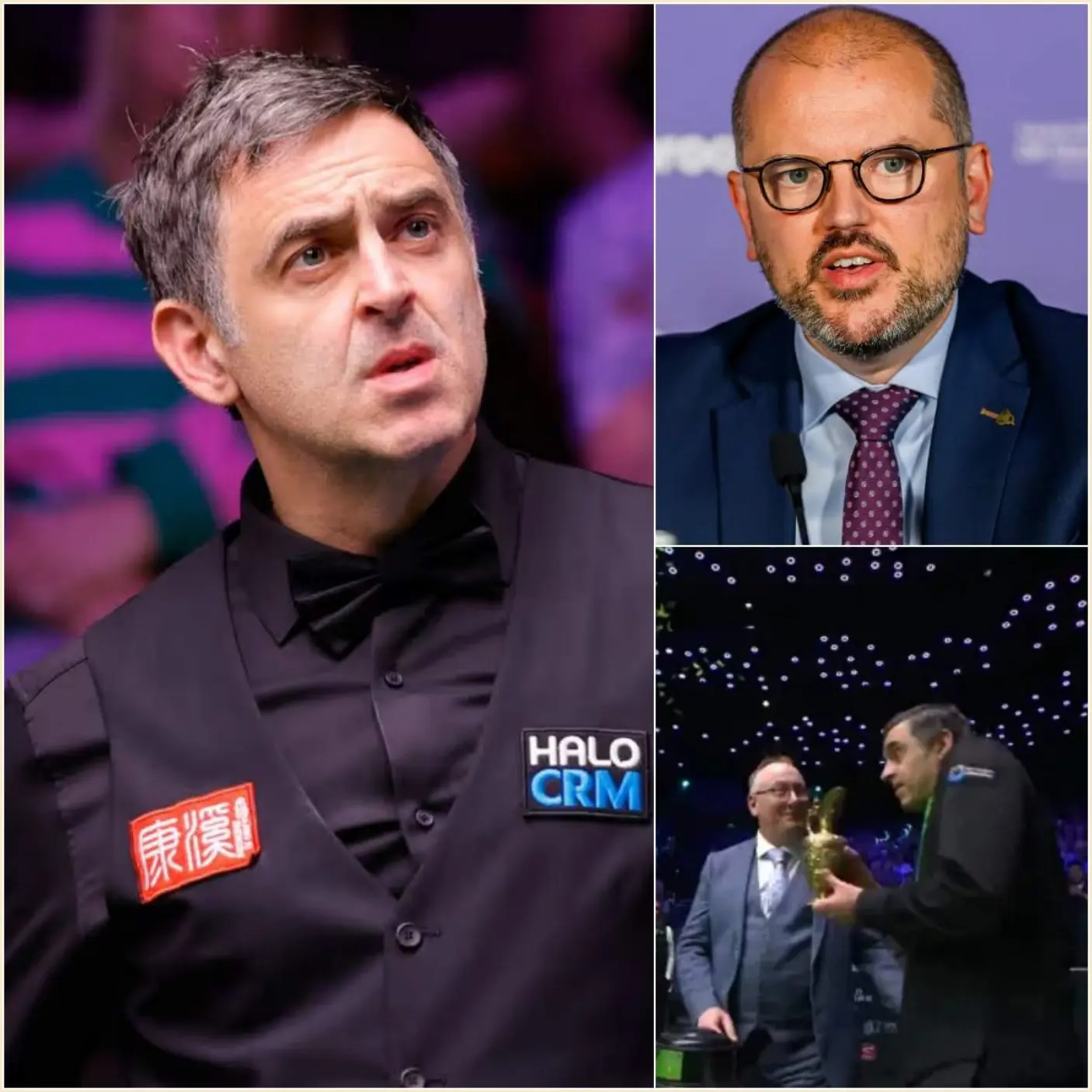 Cover Image for SAD NEWS: After three days of review, the organizing committee has decided to revoke the World Seniors Championship 2026 title. Following a review of the footage along with a series of denunciation evidence, Ronnie O’Sullivan has been stripped of the championship following the latest announcement from the organizing committee.