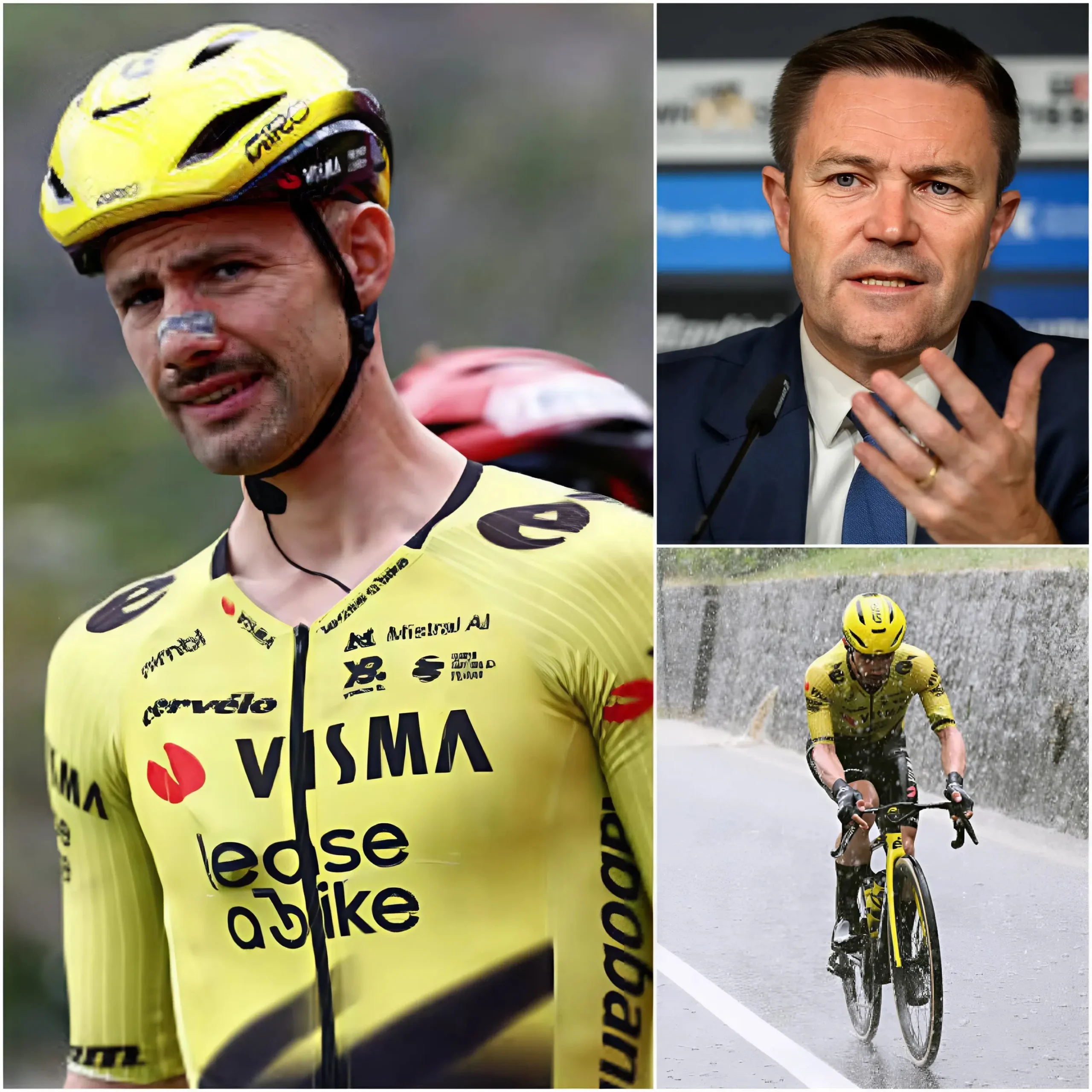 Cover Image for 🚨ULTIME NOTIZIE: Incapace di mantenere la calma, Victor Campenaerts ha espresso la sua delusione dopo che l’UCI ha applicato una sanzione nei suoi confronti dopo l’ottava tappa, accusandolo di aver cercato di impedire agli altri corridori di attaccare per tutta la gara.