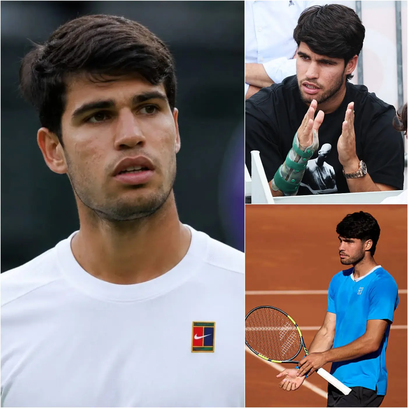 Cover Image for 🔴 15 MINUTES AGO — CARLOS ALCARAZ BREAKS HIS SILENCE, WITHDRAWS FROM WIMBLEDON 2026 😢