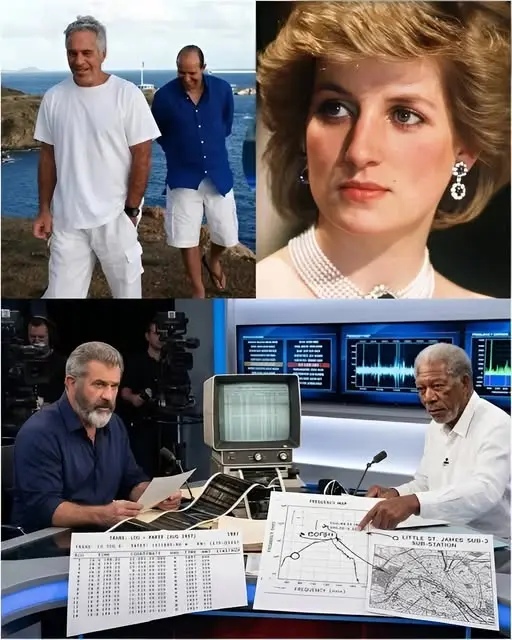 Cover Image for 🚨 LA CONSPIRACIÓN DE DIANA: ¡Mel Gibson y Morgan Freeman revelan la conexión entre los datos de geolocalización de París de 1997 y la red de la isla! 🎙️