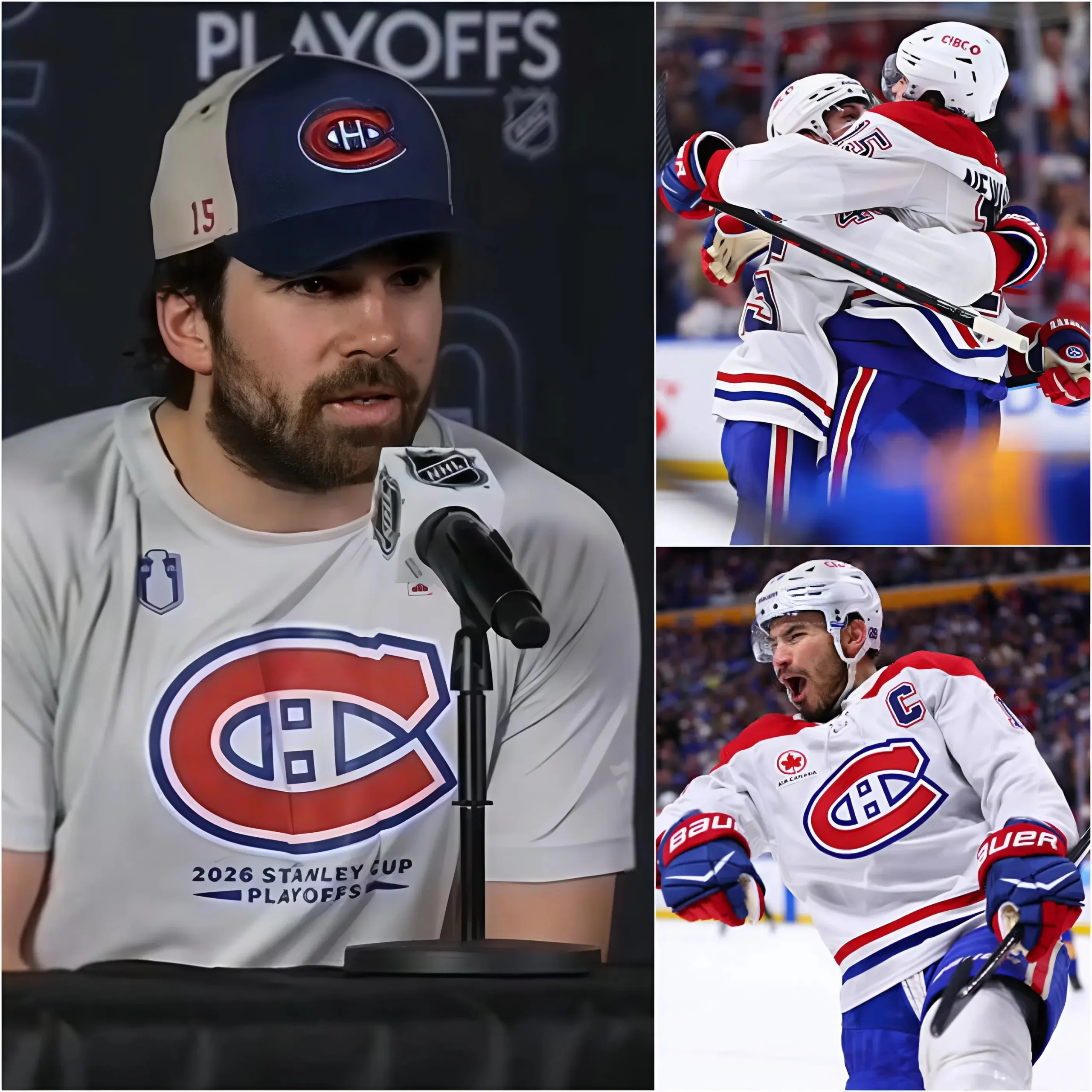 Cover Image for Alex Newhook a révélé un moment très spécial vécu dans le vestiaire de Montréal avant une prolongation totalement étouffante.