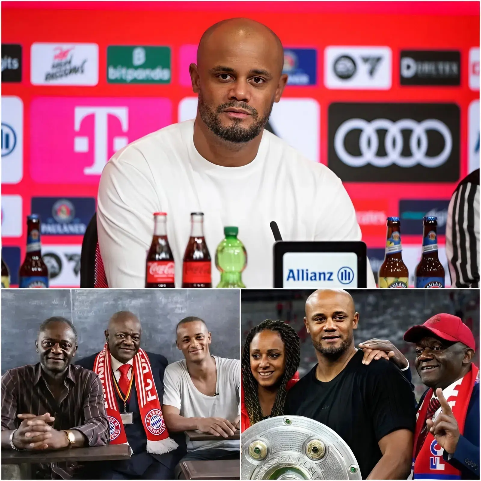 Cover Image for 💔⚽ „Ich muss mich bei meiner Familie entschuldigen …“ — Nur neun kurze Worte des Trainers Vincent Kompany von FC Bayern München erschüttern derzeit die deutsche Fußballwelt zutiefst, nachdem mehrere Quellen enthüllt haben sollen, dass der belgische Coach mehr als ein Jahrzehnt lang ein schmerzhaftes Geheimnis verborgen hielt.