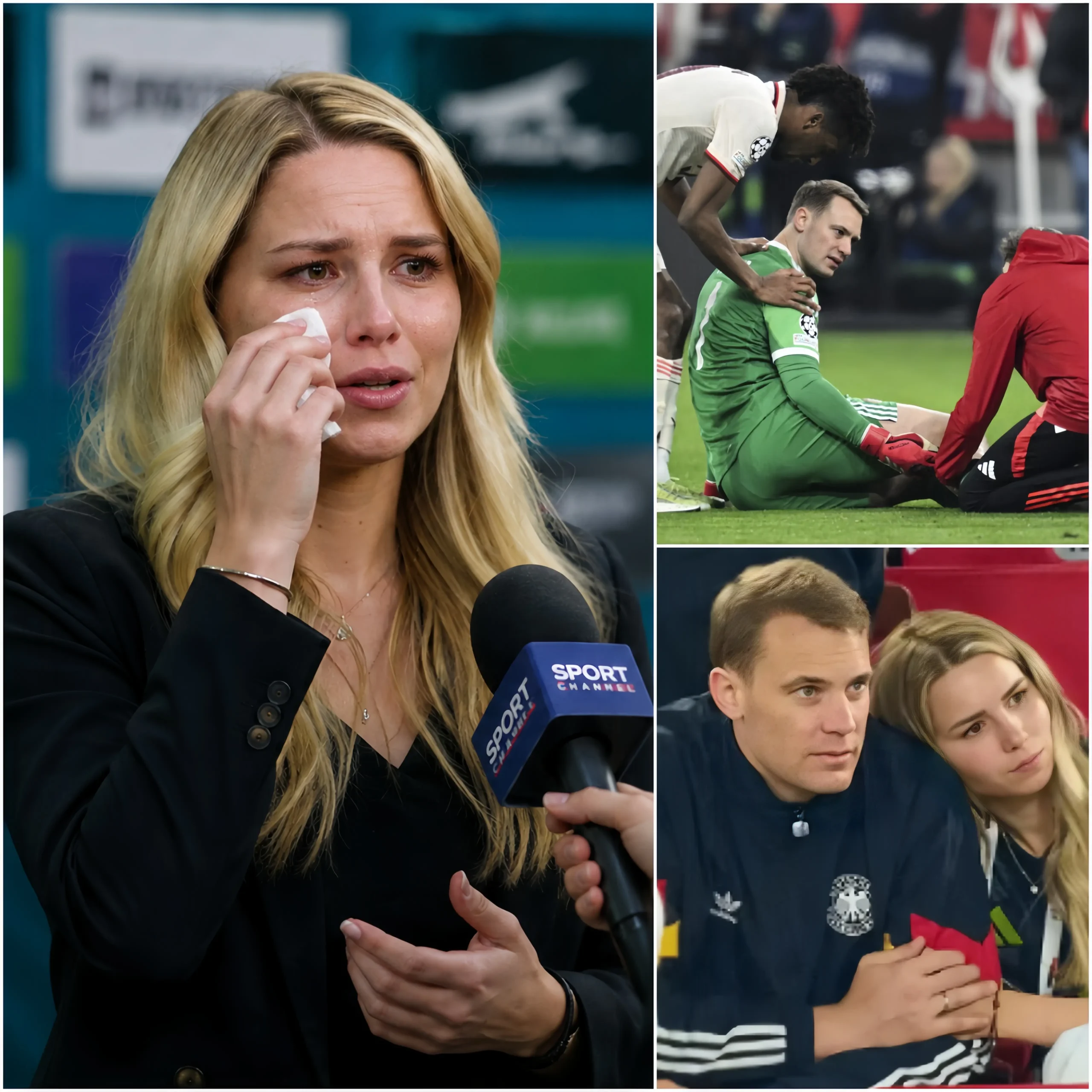Cover Image for 🚨 VOR 30 MINUTEN: Bayern München erhielt kurz vor der Vorbereitung auf die Weltmeisterschaft einen riesigen Schock, nachdem die Ehefrau von Manuel Neuer offiziell über den aktuellen Verletzungszustand des deutschen Keepers gesprochen hat.