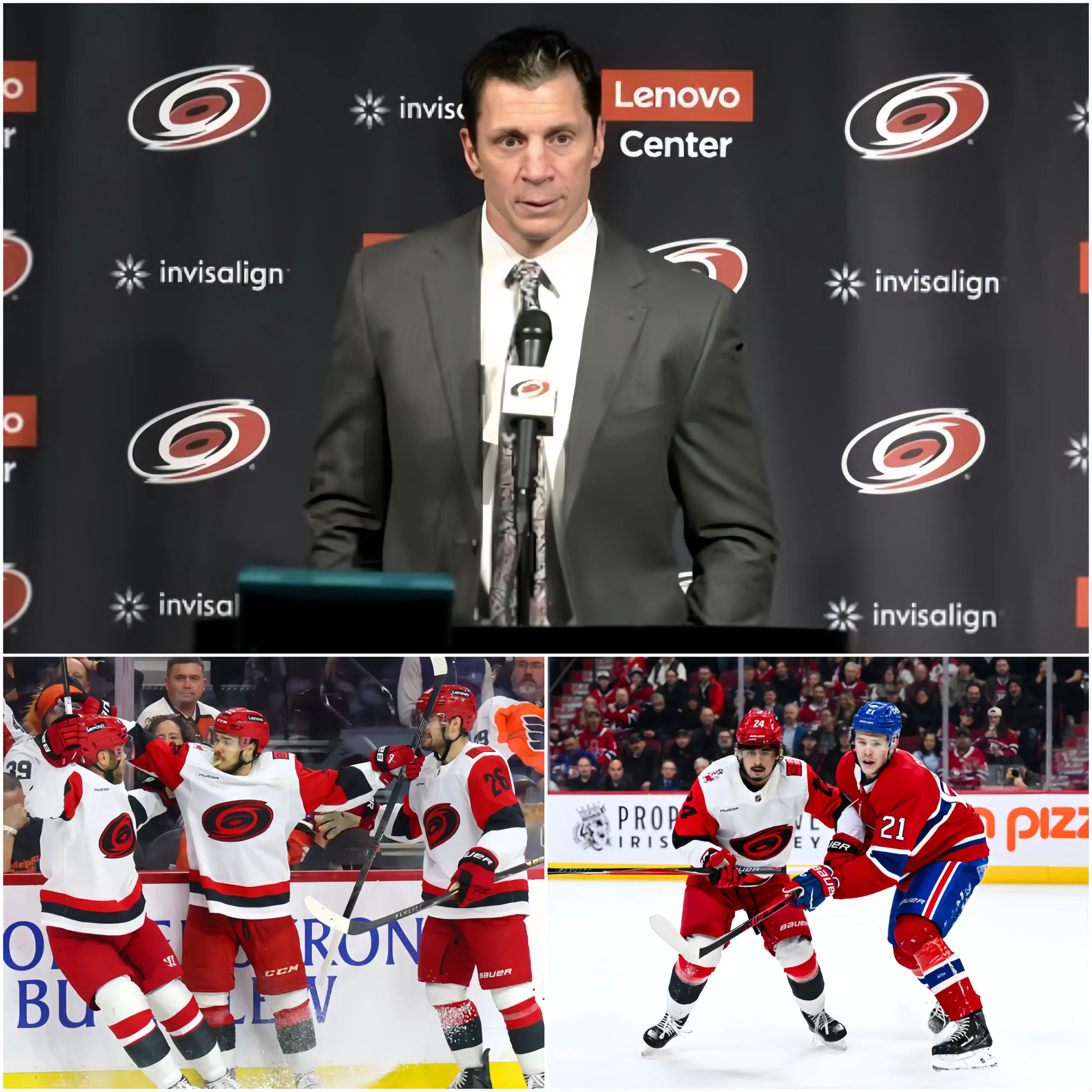 Cover Image for 🚨“Montreal Canadiens have never been a real opponent” – Carolina Hurricanes coach Rod Brind’Amour caused a stir in the NHL with his arrogant statement after the Montreal Canadiens’ victory over the Buffalo Sabres and their advancement to the next round.