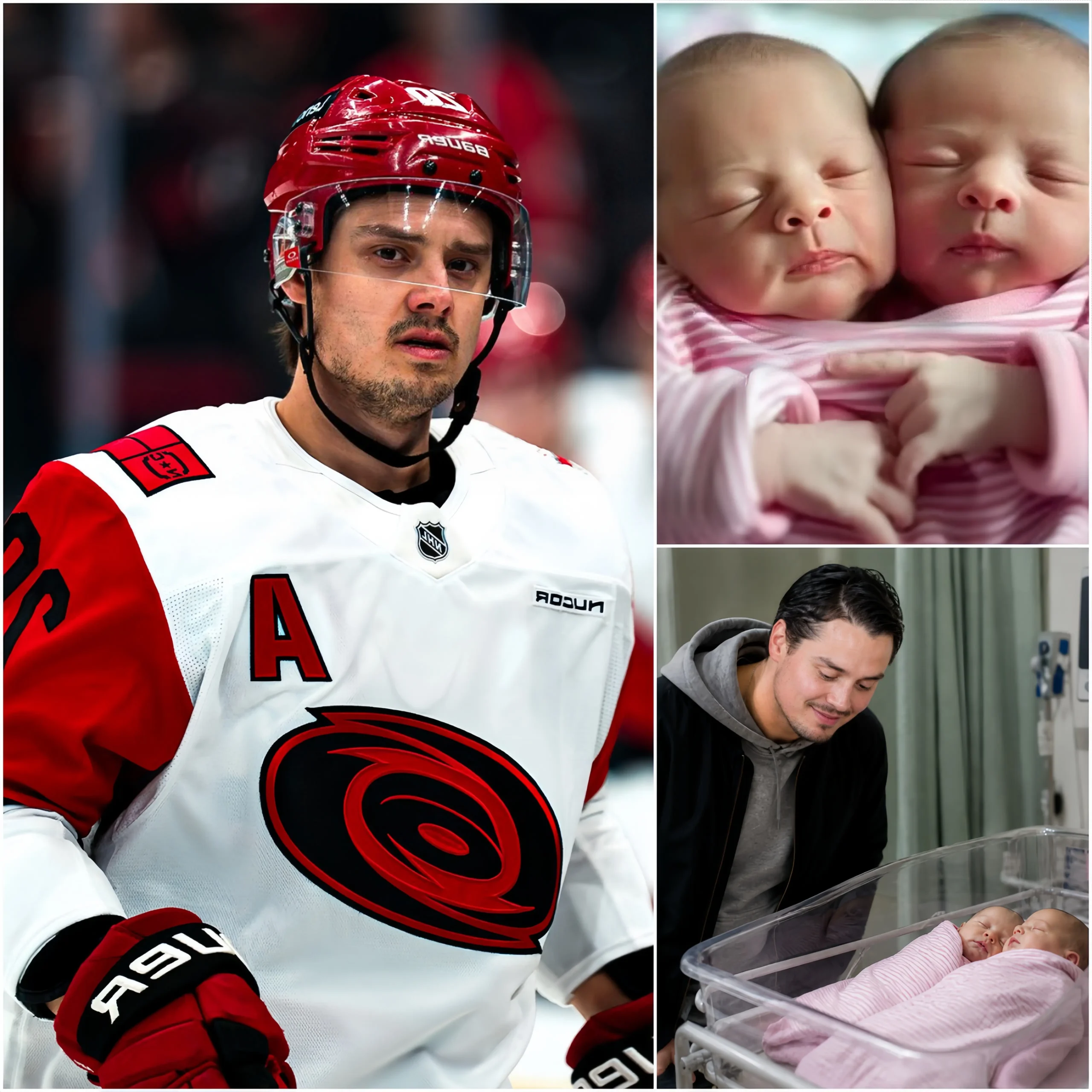 Cover Image for GOOD NEWS: Sebastian Aho quietly spearheaded a fundraising campaign for the separation surgery of conjoined twins, giving the two girls a second chance at life and rekindling hope for their family.