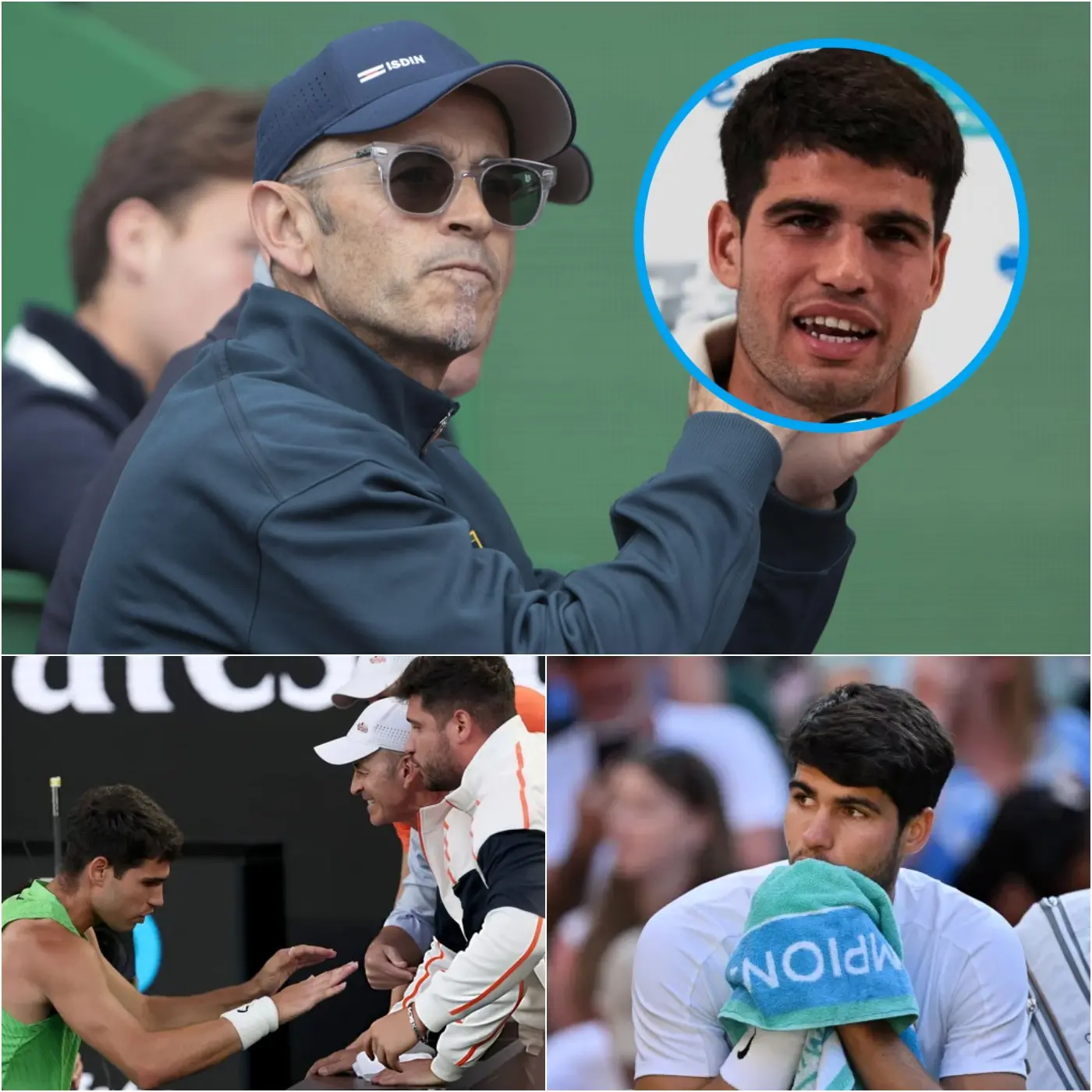Cover Image for 💔NOTICIA DESGARRADORA: Los fans piden a la ATP organizar un torneo benéfico, después de que la estrella Carlos Alcaraz rompiera a llorar al revelar que no podrá participar en el próximo torneo porque ha sido diagnosticado con una enfermedad que podría impedirle volver a jugar nunca más.