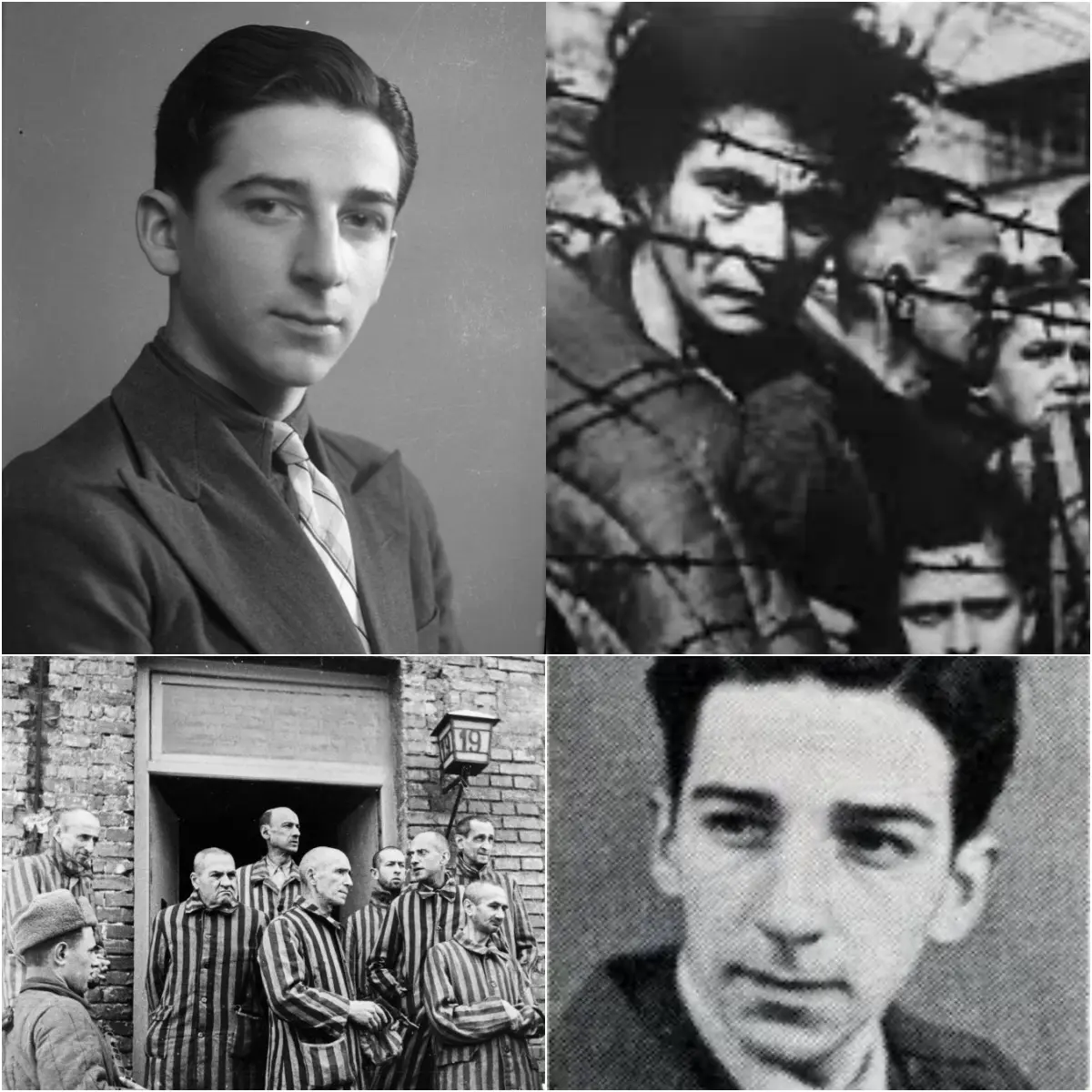 Cover Image for IL GIOVANE BELLO COME UN PRINCIPE AD AUSCHWITZ: La misteriosa morte del ventunenne Mendel Jaffe appena un giorno dopo il suo arrivo al campo di sterminio di Auschwitz – Nessuna foto, nessuna tomba, SOLO UNO SGUARDO EMOZIONANTE CHE TRAFIGGE IL TEMPO