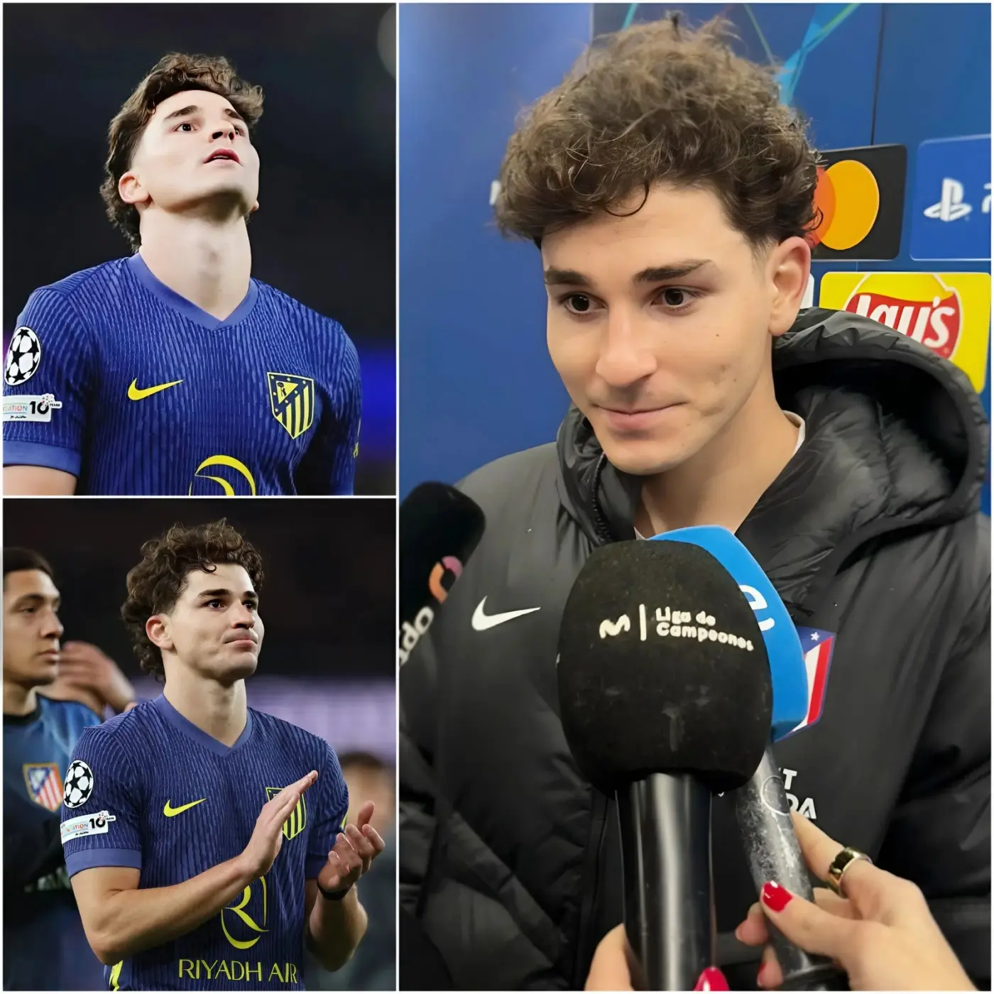 Cover Image for 🚨 Hace 10 minutos en Madrid, España, Julián Álvarez dejó al público profundamente conmovido tras revelar oficialmente la impactante razón por la que podría no poder seguir compitiendo en los principales torneos de fútbol en el futuro cercano… una decisión que nadie vio venir y que ya ha causado conmoción en todo el mundo del fútbol. Mira todos los detalles a continuación 👇👇