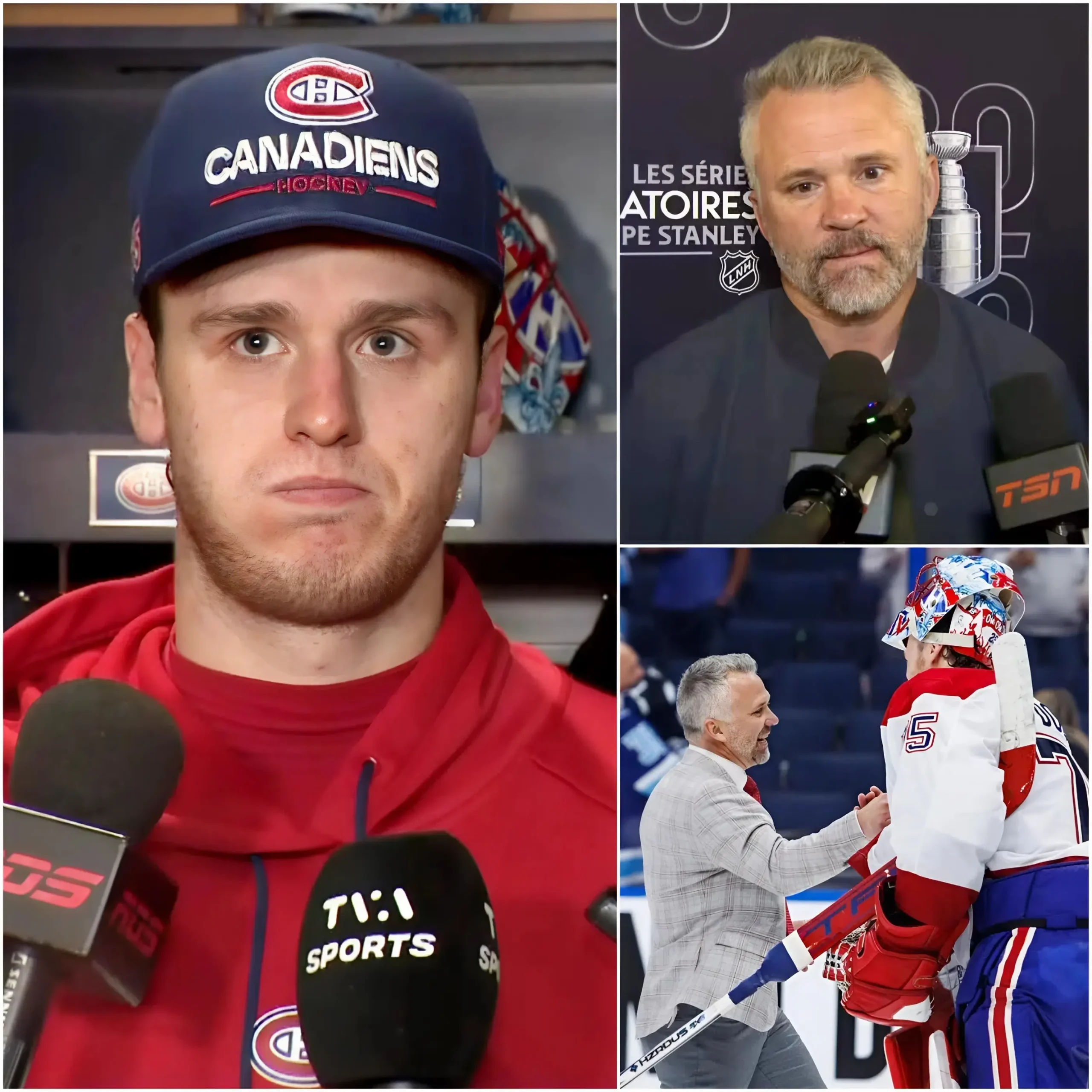 Cover Image for 🔥DERNIÈRE MINUTE IL Y A 10 MINUTES : Jakub Dobeš a secoué le monde du hockey en annonçant soudainement son retrait du premier match contre les Carolina Hurricanes pour une raison totalement inattendue. Quelques instants plus tard, l’entraîneur Martin St. Louis a fait une déclaration choc, révélant la véritable raison qui a laissé des millions de supporters bouleversés et le cœur brisé.