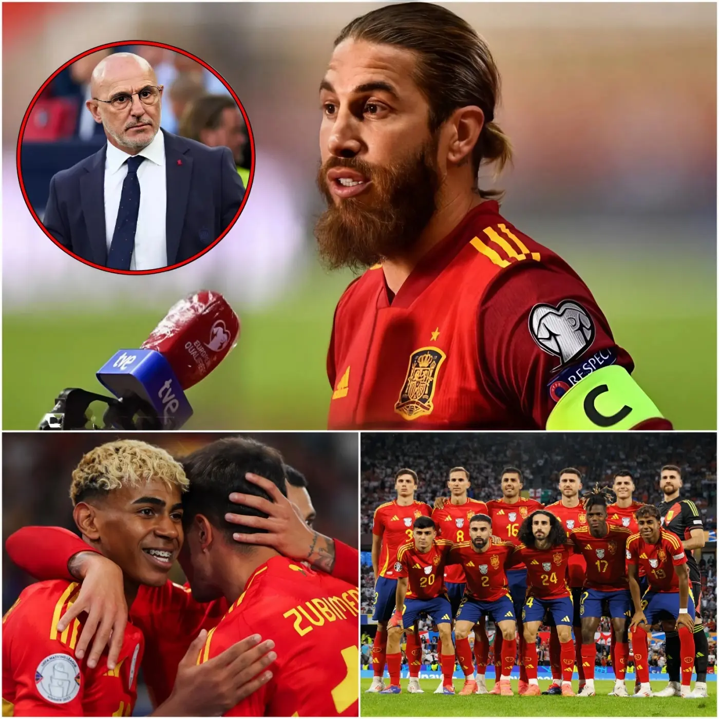 Cover Image for 🚨💥 “¡SI DE LA FUENTE SIGUE PROTEGIÉNDOLO, ESPAÑA TERMINARÁ HUMILLADA EN EL MUNDIAL!” — Sergio Ramos lanzó una durísima crítica pública contra el seleccionador Luis de la Fuente por seguir convocando a un “chico exageradamente sobrevalorado” a la selección española.