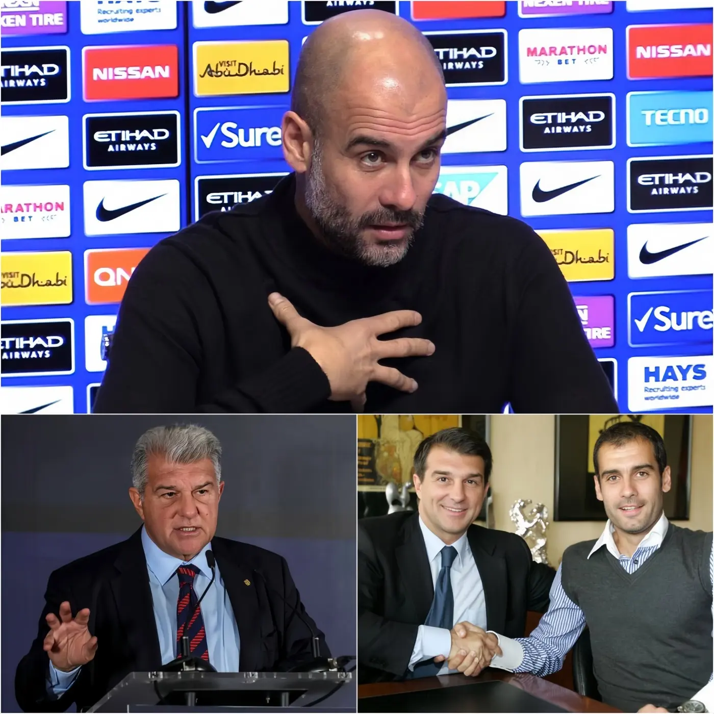 Cover Image for 🔥 “¡QUIERO VOLVER A MI CASA!” Pep Guardiola sorprendió a toda Europa al hablar sobre la posibilidad de regresar al Barcelona tras su salida del Manchester City 😳.