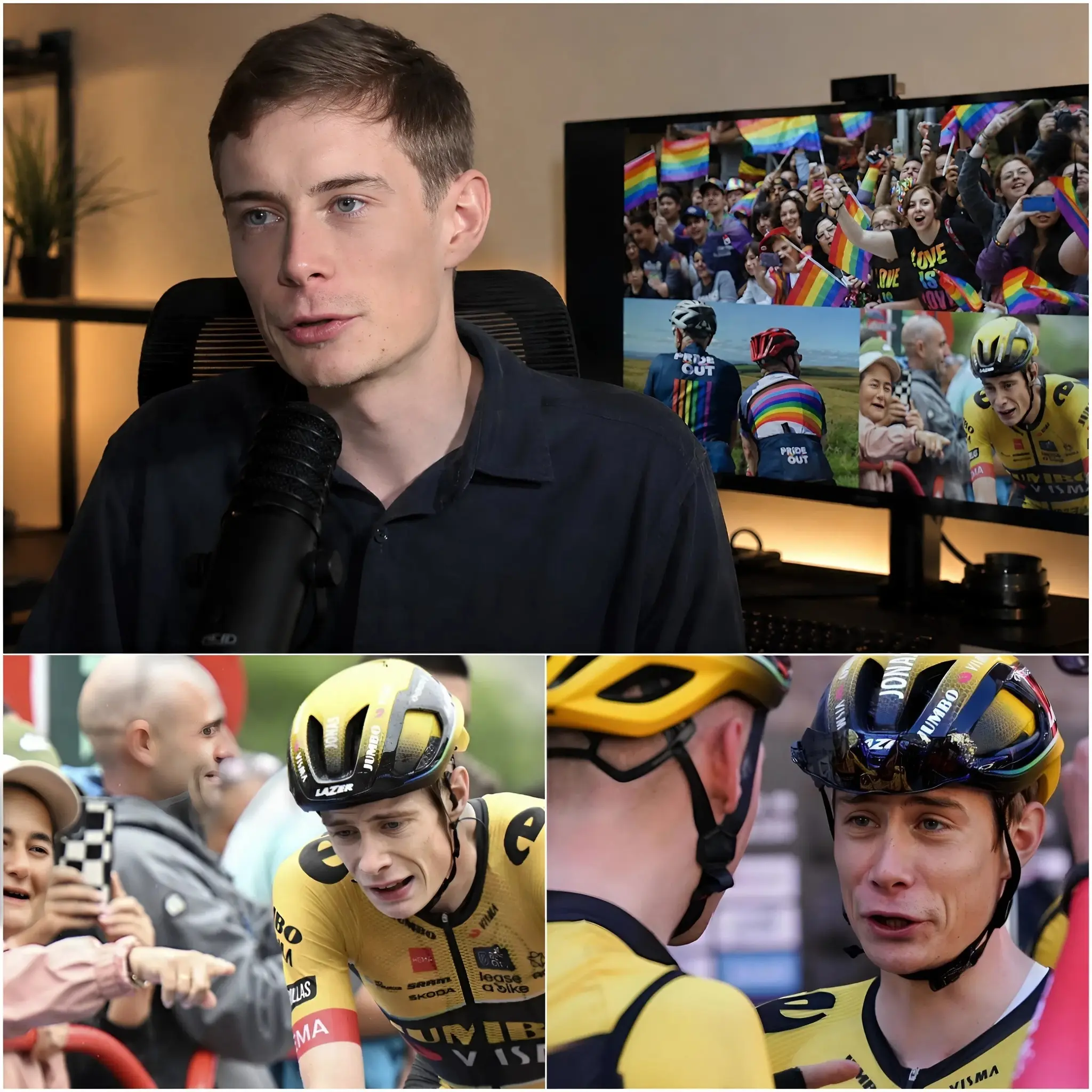 Cover Image for Jonas Vingegaard ging plotseling live vanuit zijn huis midden in de hectiek rond de Giro d’Italia 2026 – en wat hij in slechts enkele minuten zei, gaat nu als een lopende vuurzee door de sportwereld.