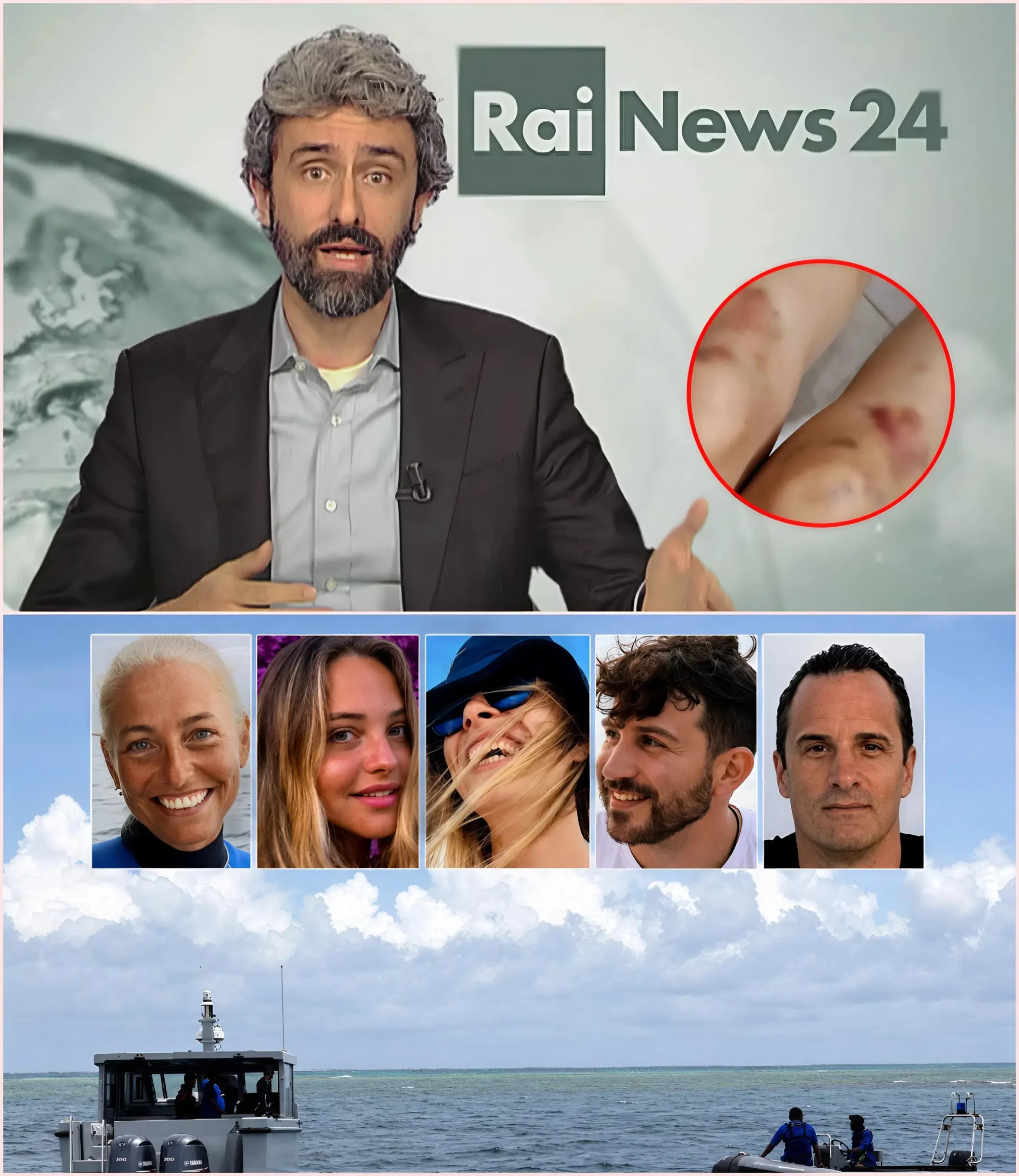 Cover Image for 🔥📣 ANNUNCIO DI RAI News 24: Sono stati resi noti i risultati dell’autopsia sui corpi dei cinque turisti deceduti nell’incidente di immersione in grotta alle Maldive. Tre dei cinque corpi presentavano lesioni insolite e allarmanti, la cui causa ha provocato immenso dolore alle persone coinvolte e alle famiglie delle vittime 💔