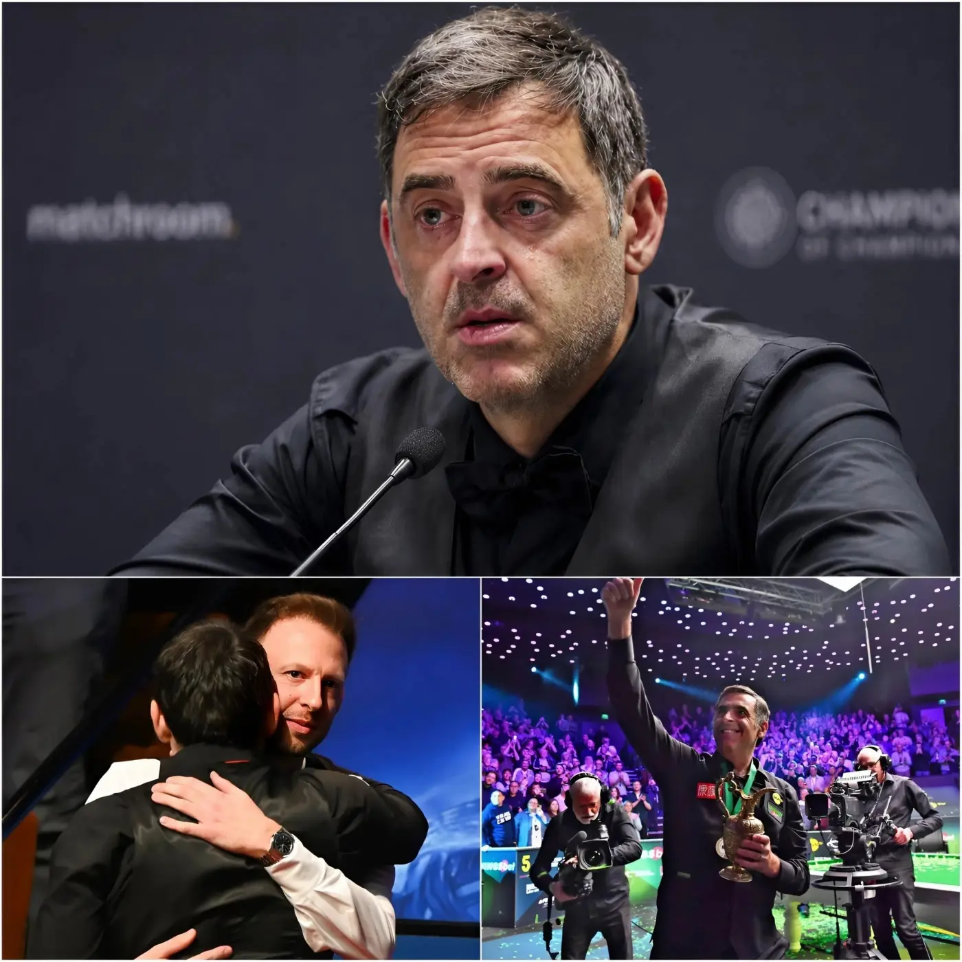 Cover Image for 🚨💔“IT’S OVER…” — In a shocking announcement, Ronnie O’Sullivan confirmed he will be leaving the 2026 Global Snooker 900 Championship