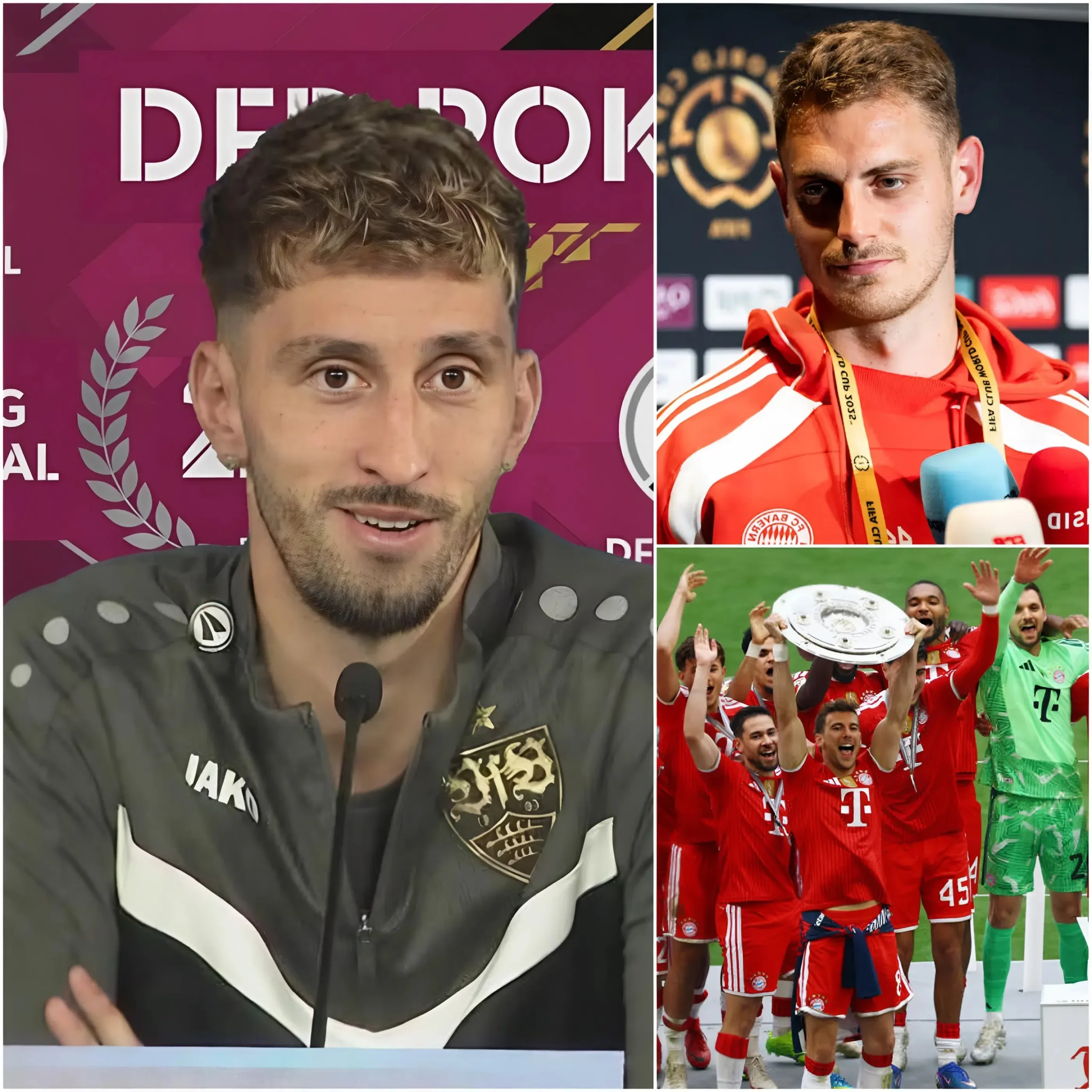 Cover Image for 🚨🔥 Schockierende Nachricht vor dem rein deutschen Finale: Stuttgarts Kapitän Atakan Karazor greift Bayern München scharf an! Der Kapitän des VfB Stuttgart sorgte mit seiner provokanten Aussage für Aufsehen…