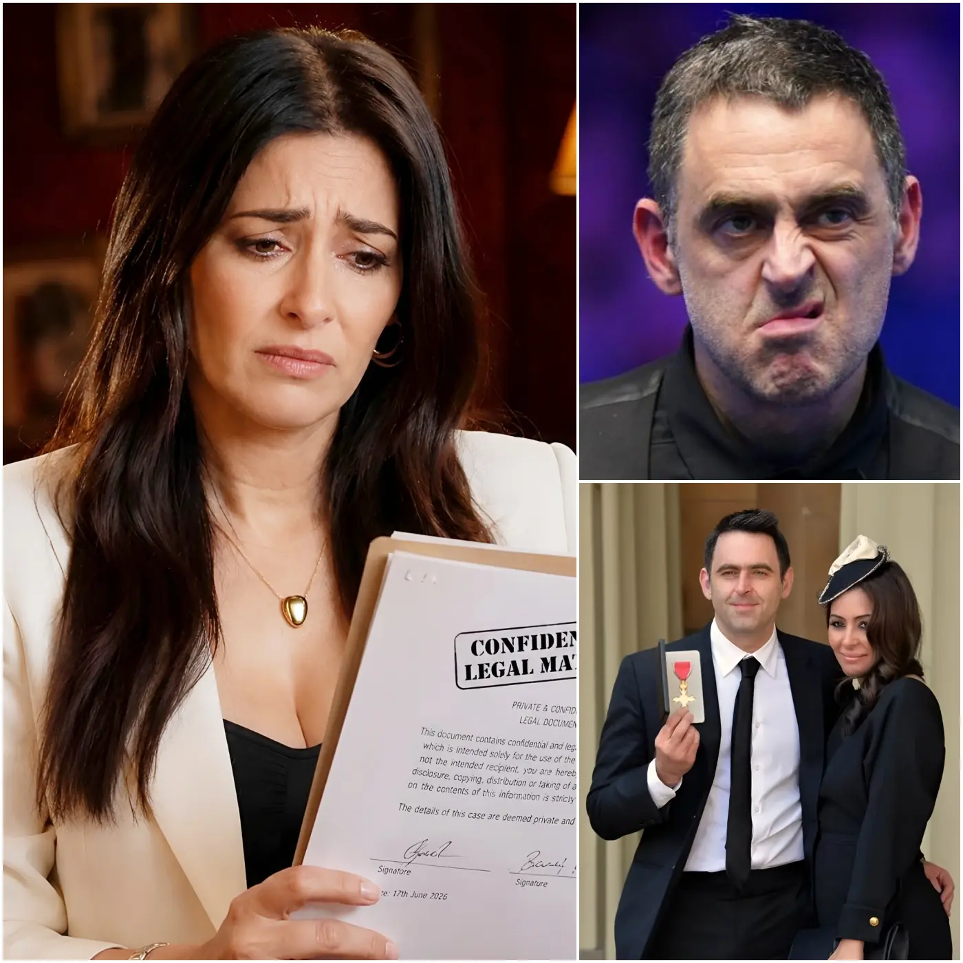 Cover Image for 🚨SHOCKING REVELATION: Ronnie O’Sullivan is at the center of a stunning controversy after Laila Rouass reportedly unveiled claims that have left the public in disbelief.