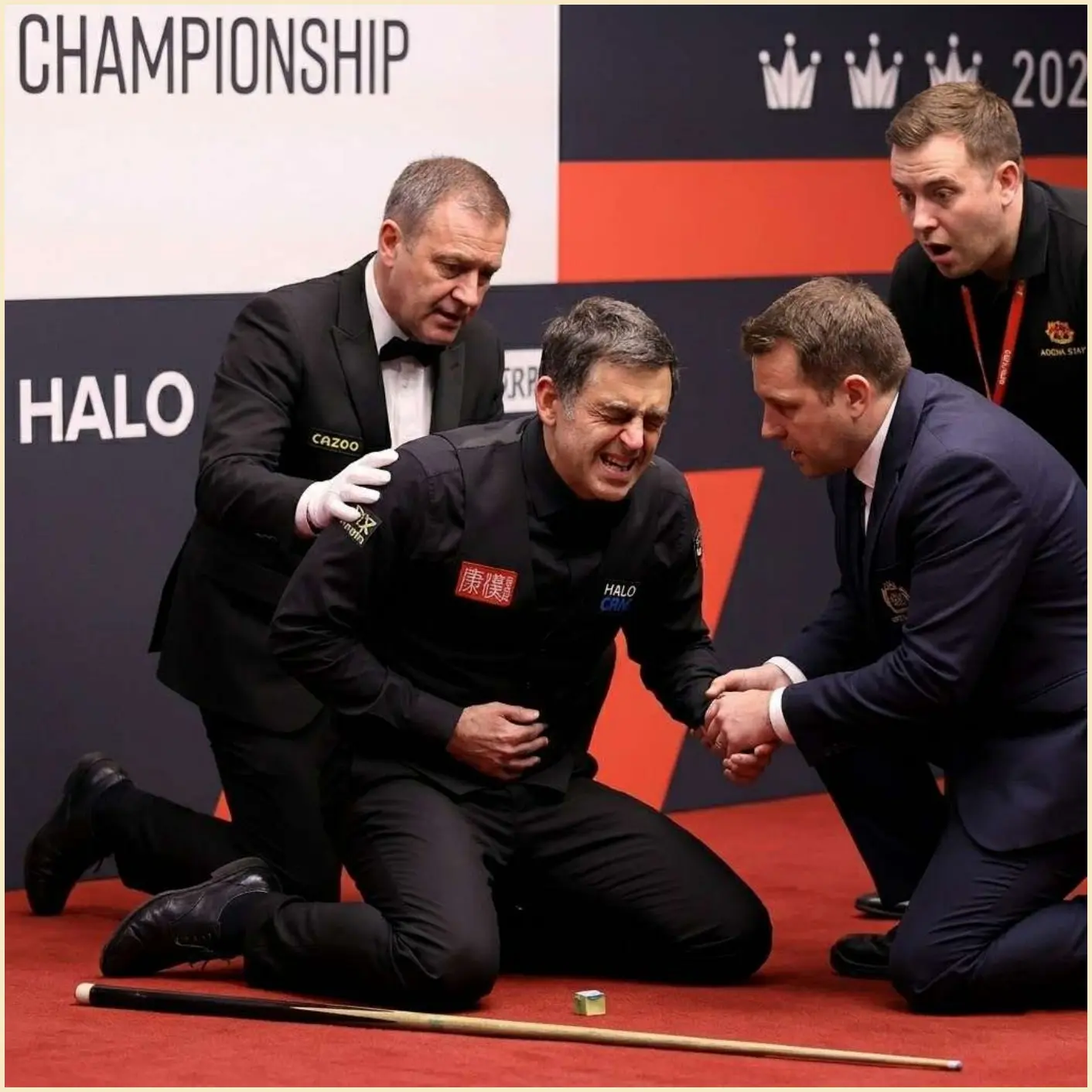 Cover Image for 30 MINUTES AGO: Panic spread throughout the conference hall as O’Sullivan suddenly collapsed during the event. Security forces, on-site doctors, and his team quickly rushed to assist, while the crowd watched in shock and utter silence. Now, we have highly concerning updated information about O’Sullivan’s ongoing battle with a serious illness he is facing…