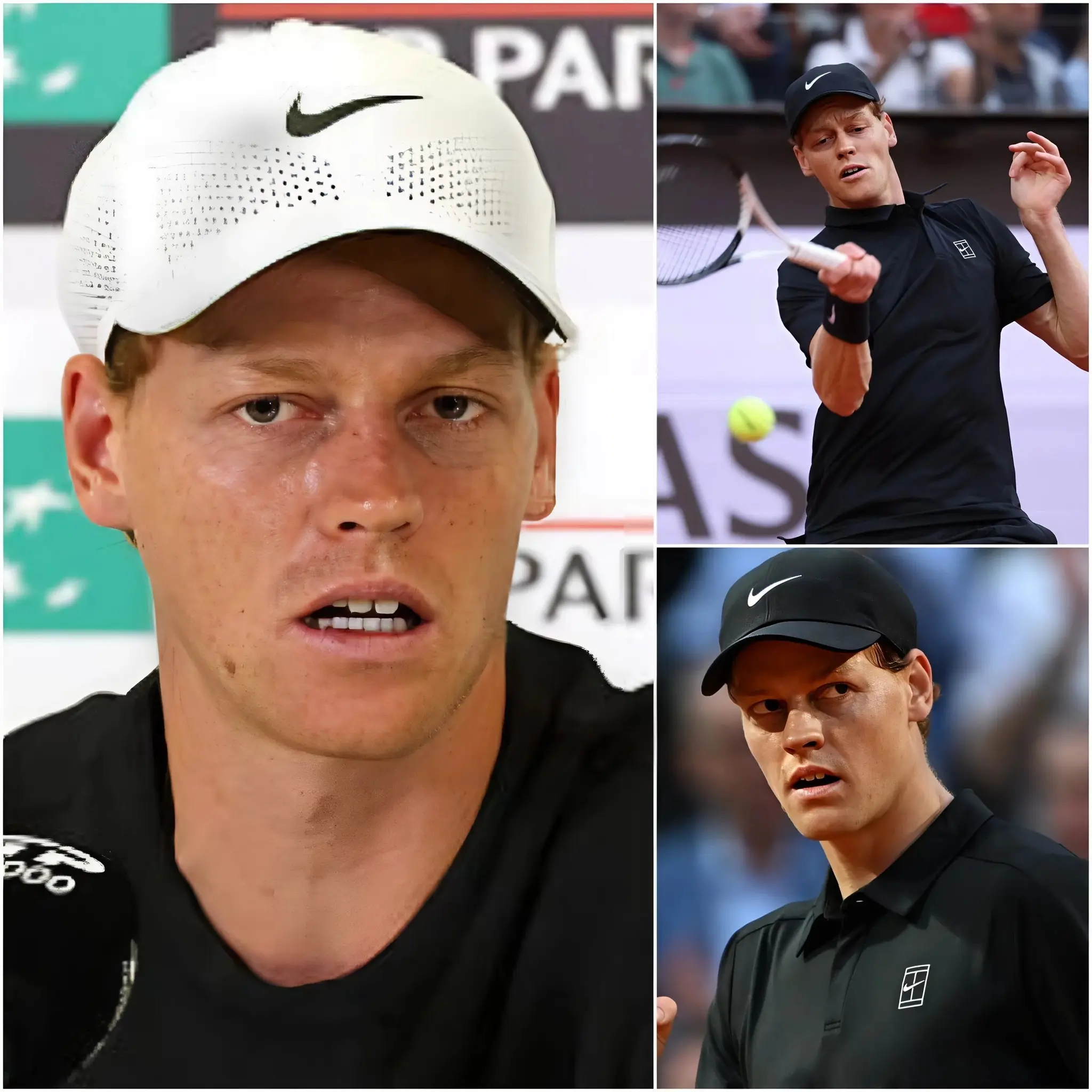 Cover Image for 🚨 “Non mi interessa davvero vincere o perdere.” — Jannik Sinner ha pronunciato una frase che ha lasciato senza parole l’intero circuito ATP. 😳