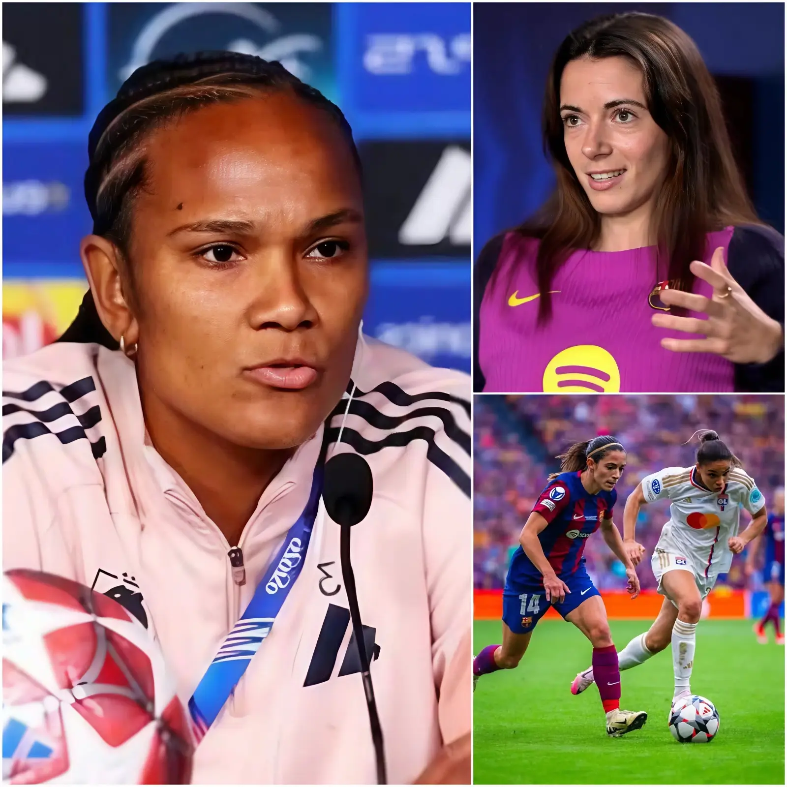 Cover Image for 🚨 ÚLTIMA HORA HACE 10 MINUTOS: La capitana del OL Lyonnes, Wendie Renard, lanzó una advertencia incendiaria asegurando que los aficionados del FC Barcelona Femení deberían prepararse porque el Ullevaal Stadion “temblará” y muchos se irán entre lágrimas