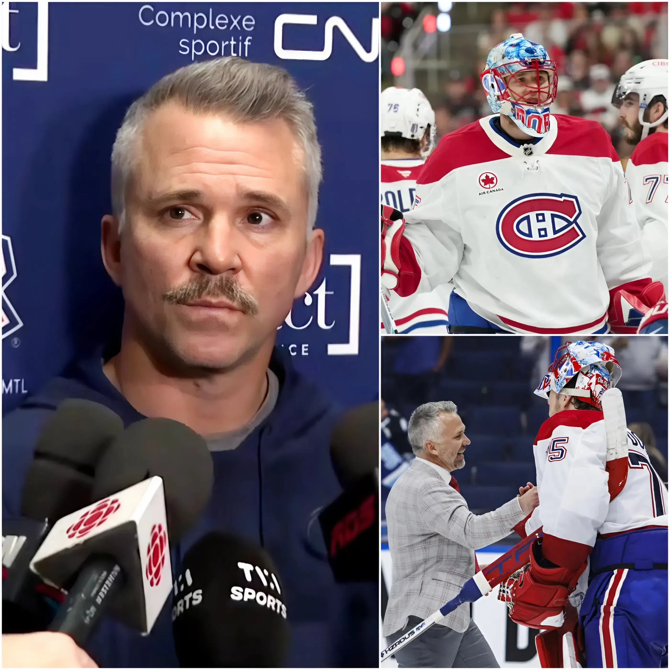 Cover Image for 🔥 IL Y A 30 MINUTES : « Je présente mes plus sincères excuses à tout le monde ! Tout est de ma faute… » — L’entraîneur-chef Martin St. Louis n’a pas pu cacher son émotion après la défaite contre les Montreal Canadiens face aux Carolina Hurricanes, reconnaissant avoir fait des évaluations incorrectes concernant la forme de son équipe.