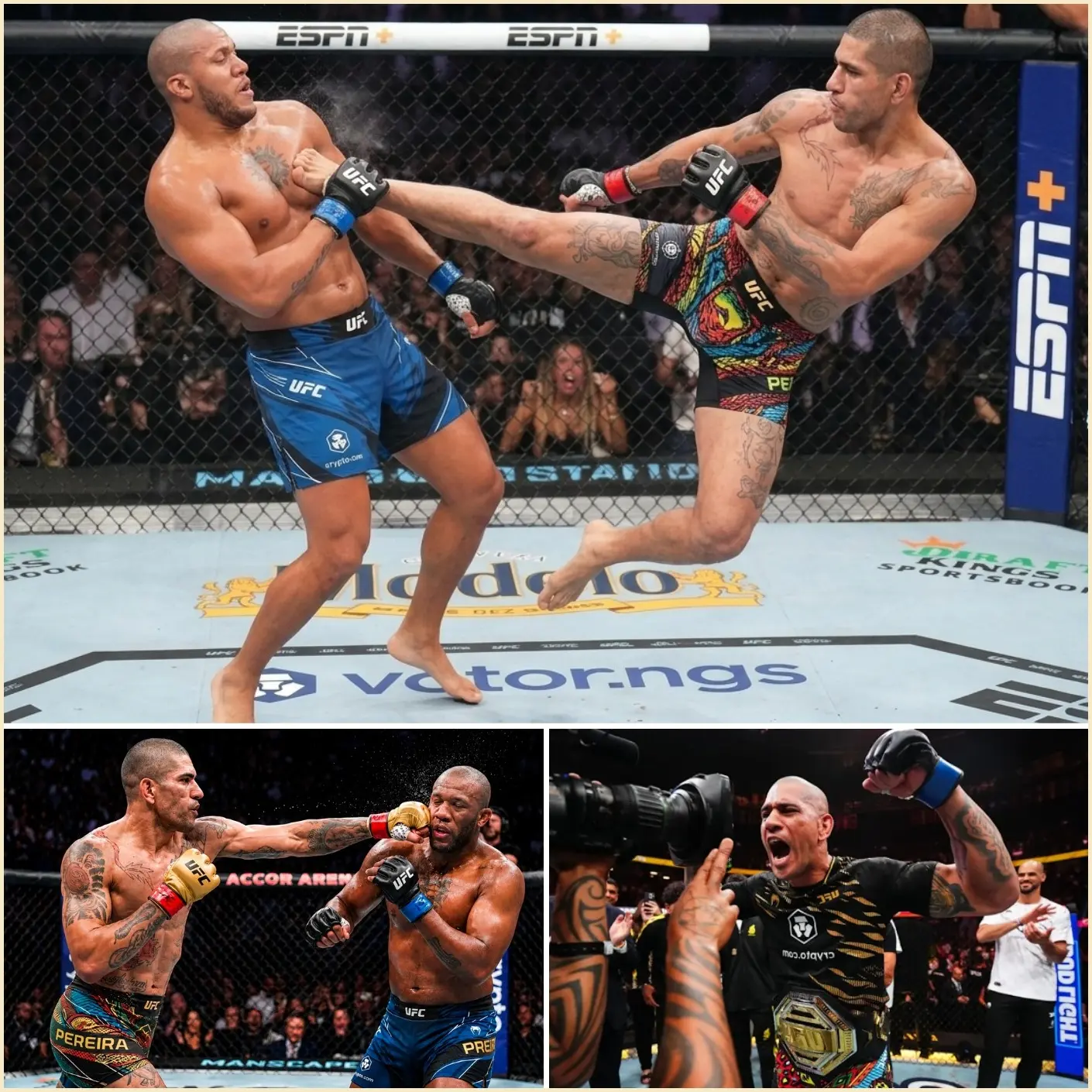 Cover Image for “The Scariest Monster in MMA Just Hit the Floor…” — Alex Pereira shocks the UFC world with a brutal knockout over Ciryl Gane👇👇👇