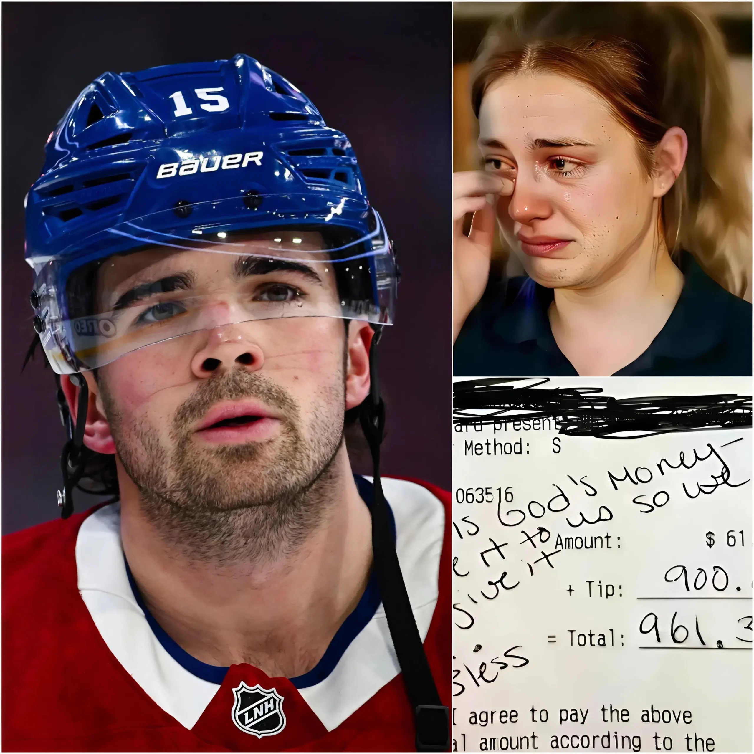 Cover Image for ❤️Sera, serveuse de 22 ans dans un petit café familial de Dublin, était loin de se douter que l’homme calme et poli qu’elle servait était Alex Newhook, le talentueux attaquant des Canadiens de Montréal et l’une des jeunes stars les plus discrètes et respectées du hockey.