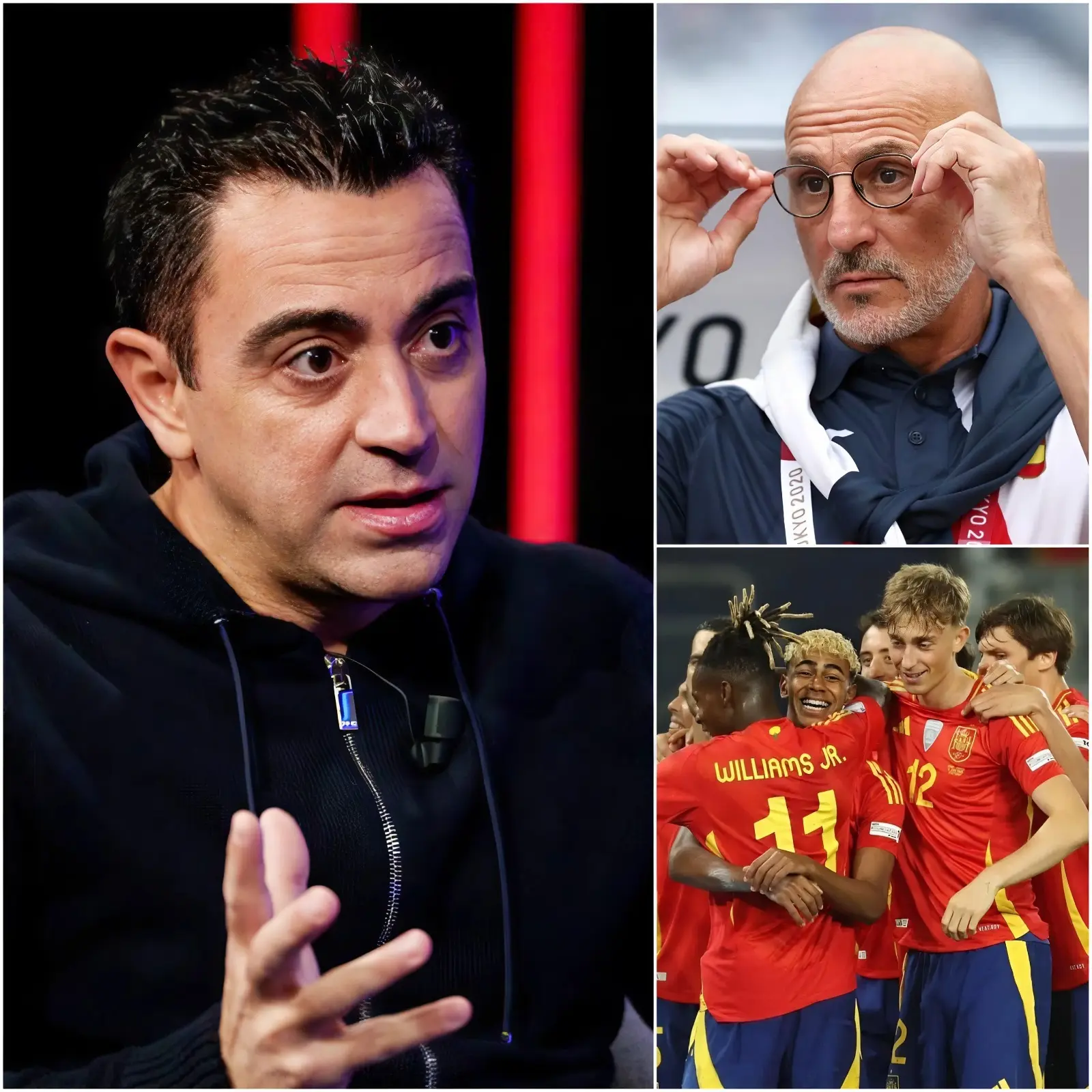 Cover Image for 🗣️🔥“¡ÉCHALO AHORA MISMO O ESPAÑA PAGARÁ EL PRECIO!” La leyenda Xavi Hernández ha lanzado un ultimátum explosivo al seleccionador Luis de la Fuente exigiendo la expulsión inmediata de un jugador de la lista para el Mundial.👇👇